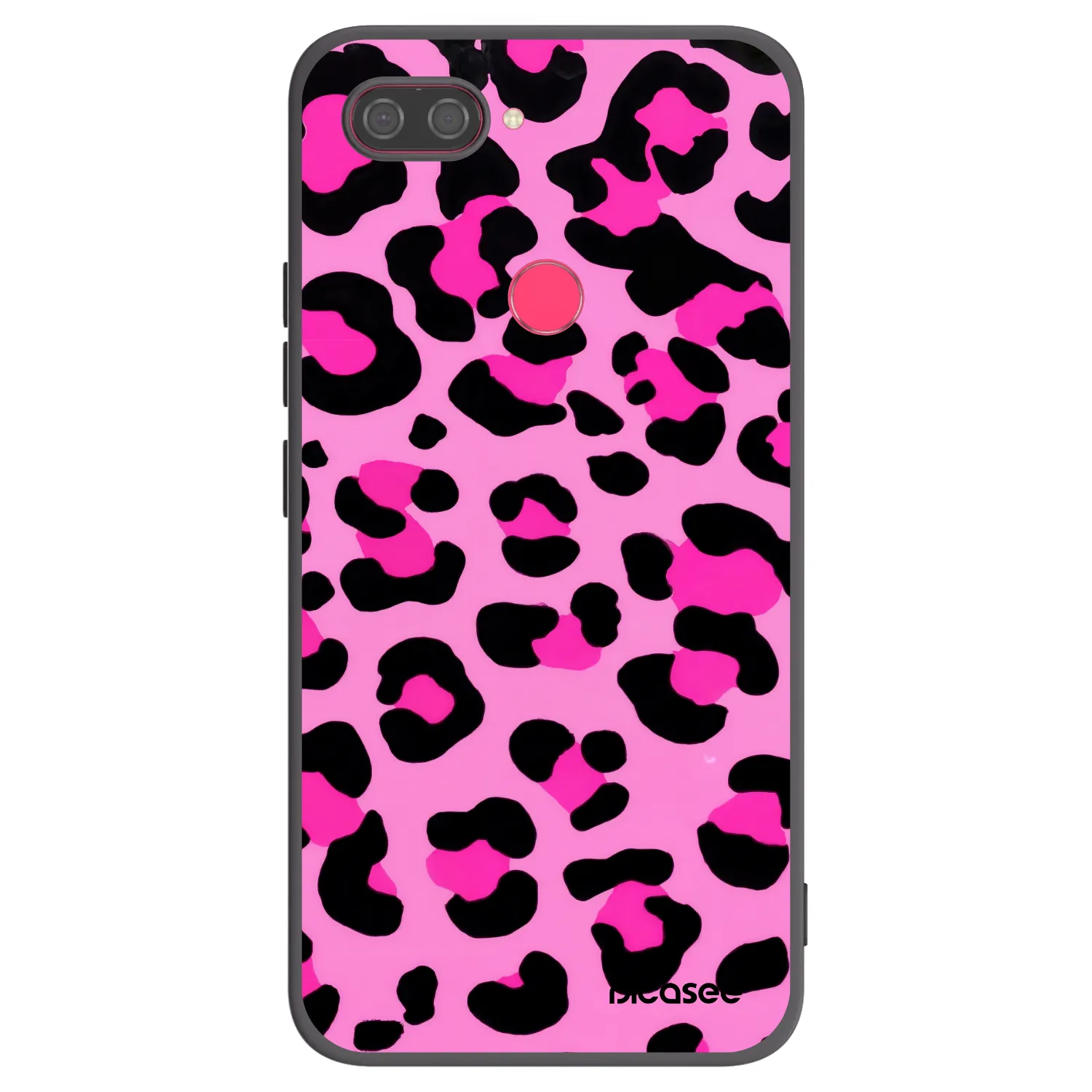Picasee silikonový černý obal pro Xiaomi Mi 8 Lite - Pink Tiger