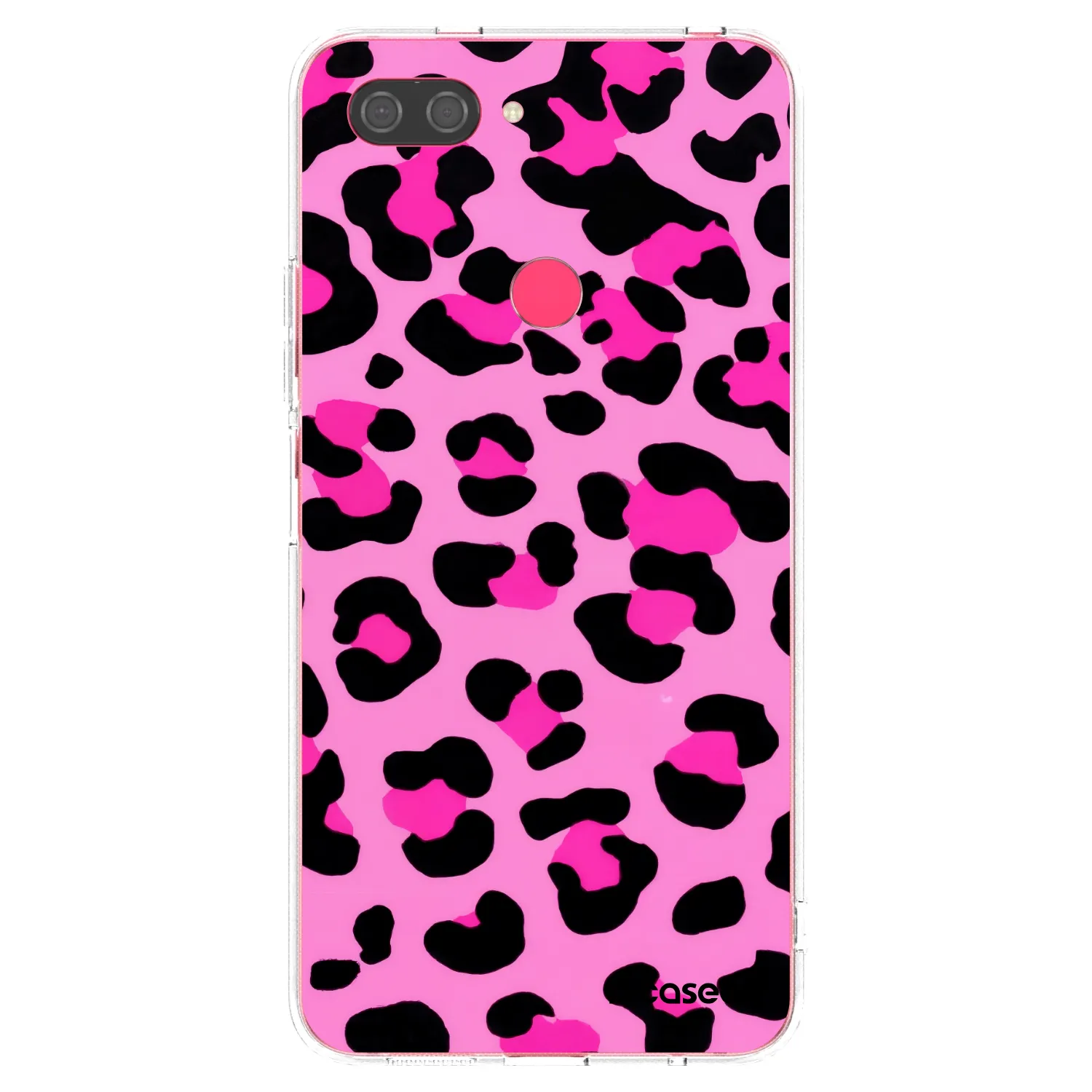 Picasee silikonový průhledný obal pro Xiaomi Mi 8 Lite - Pink Tiger