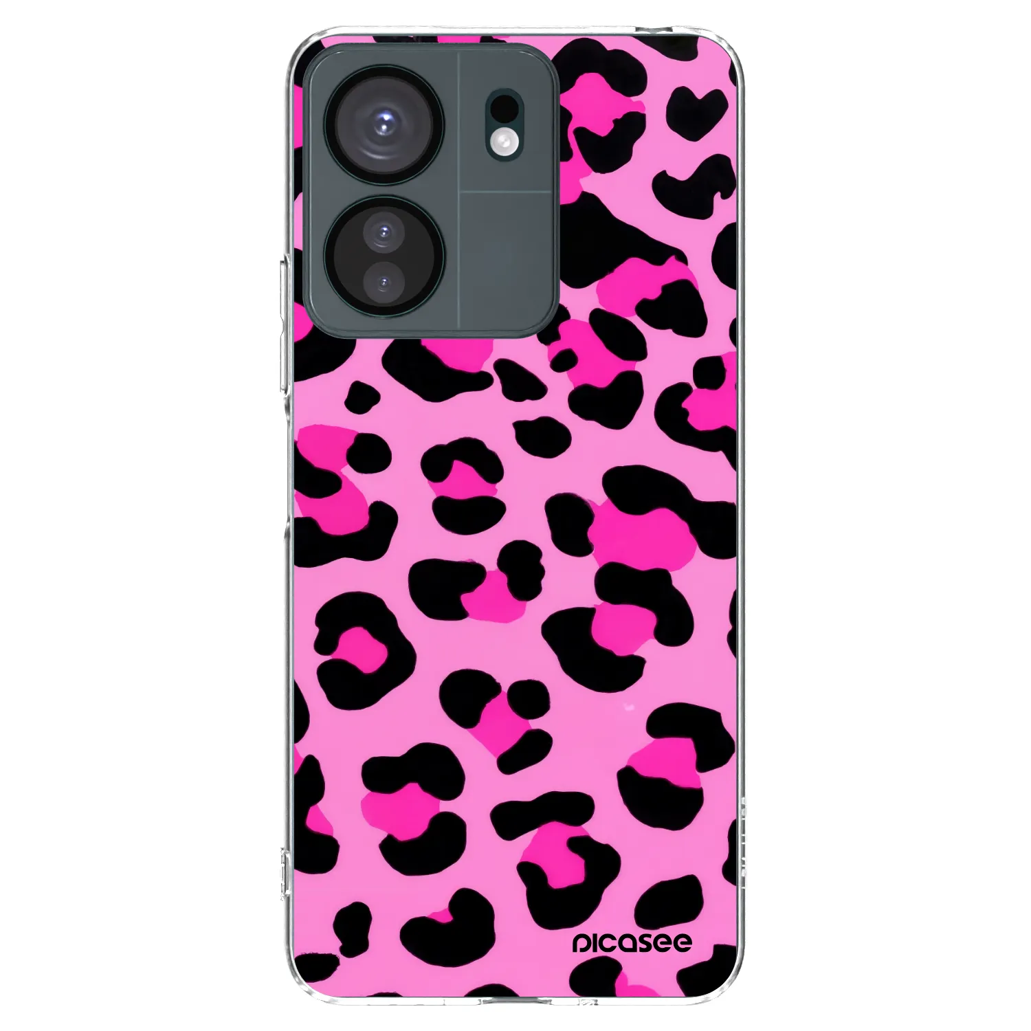Picasee silikonový průhledný obal pro Xiaomi Redmi 13C 4G - Pink Tiger