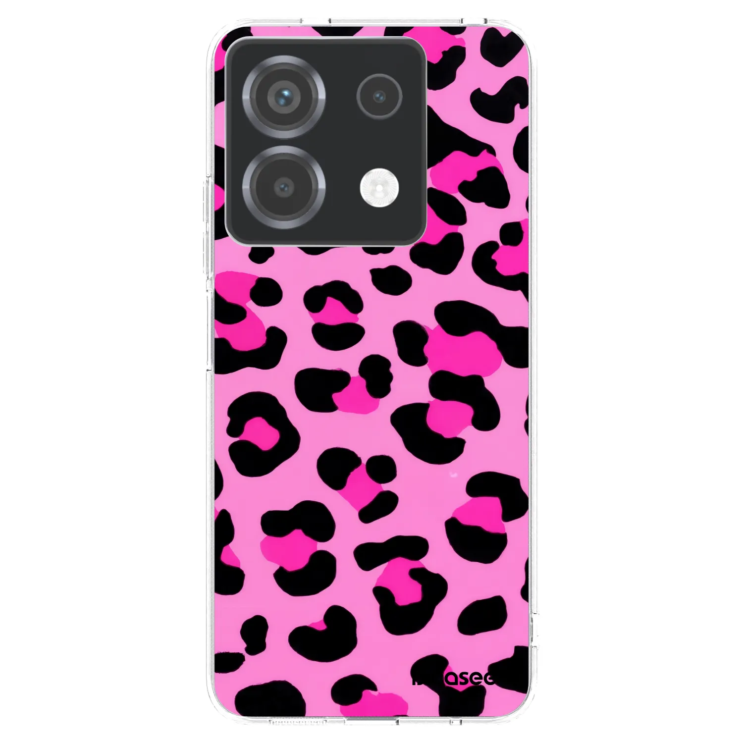 Picasee silikonový průhledný obal pro Xiaomi Poco X6 - Pink Tiger