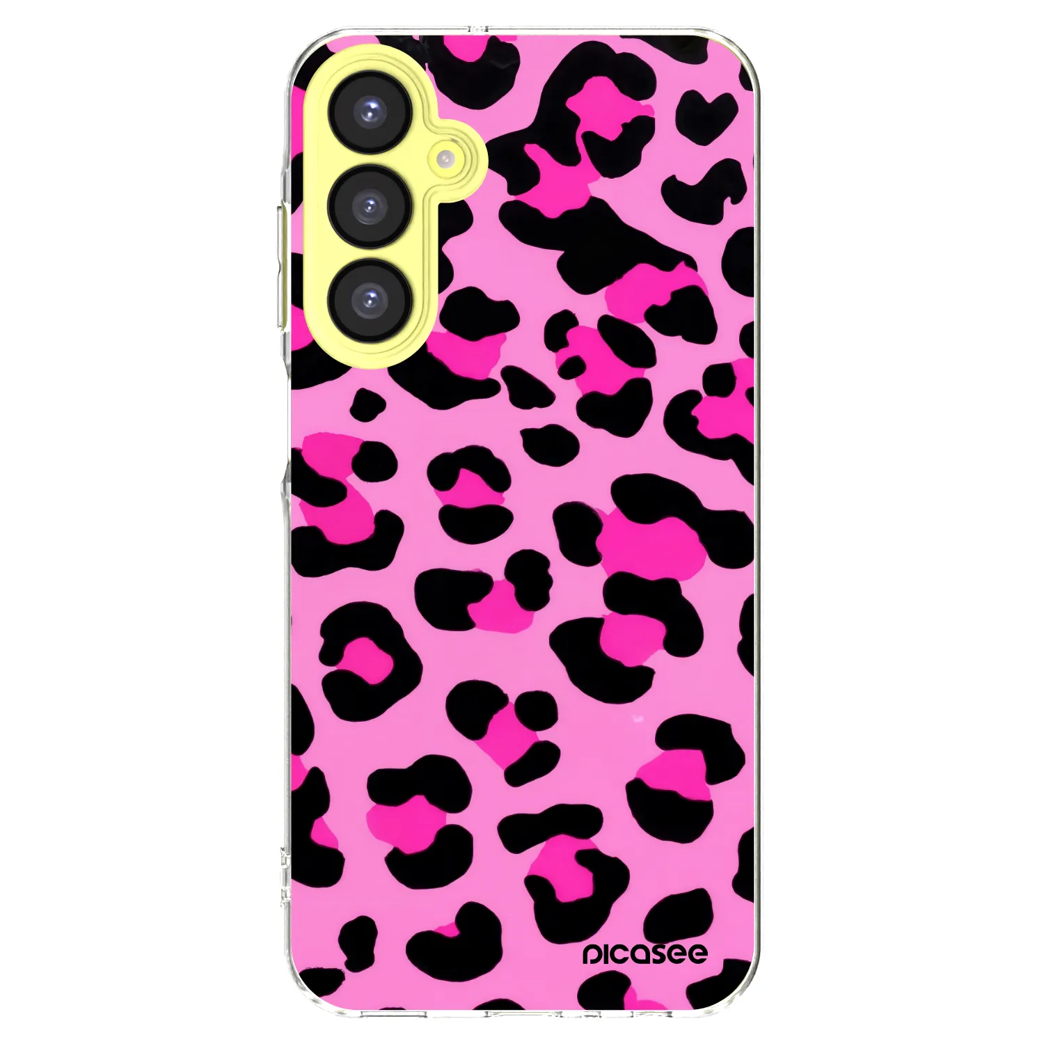Picasee silikonový průhledný obal pro Samsung Galaxy A25 A256B 5G - Pink Tiger