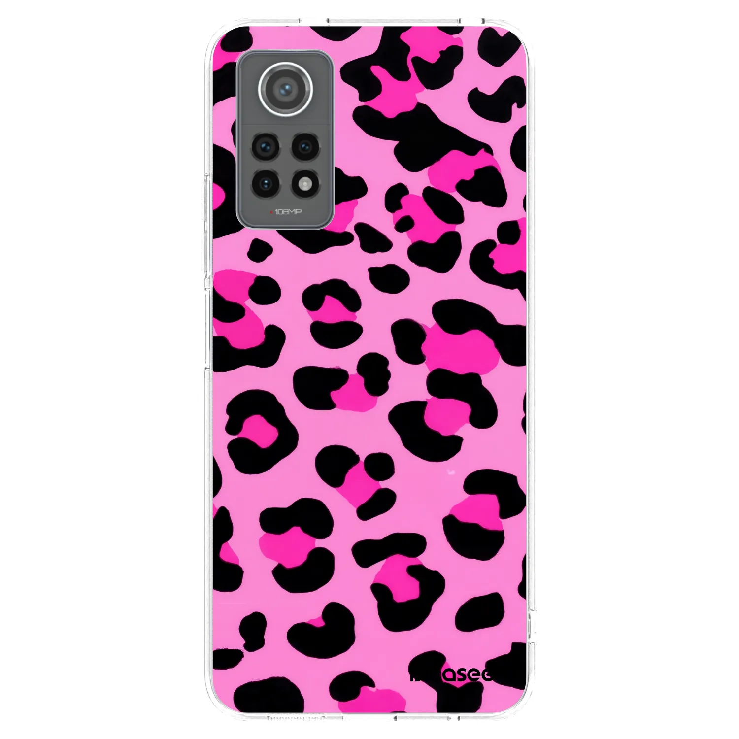 Picasee silikonový průhledný obal pro Xiaomi Redmi Note 12 Pro 4G - Pink Tiger