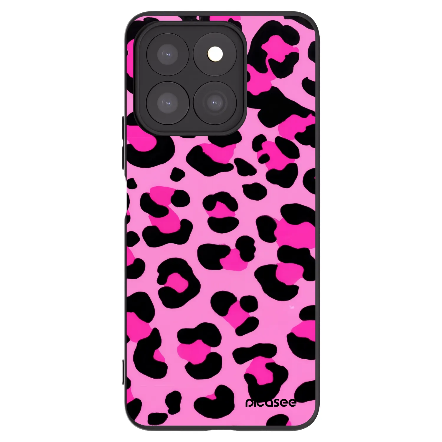 Picasee silikonový černý obal pro Honor X8b - Pink Tiger