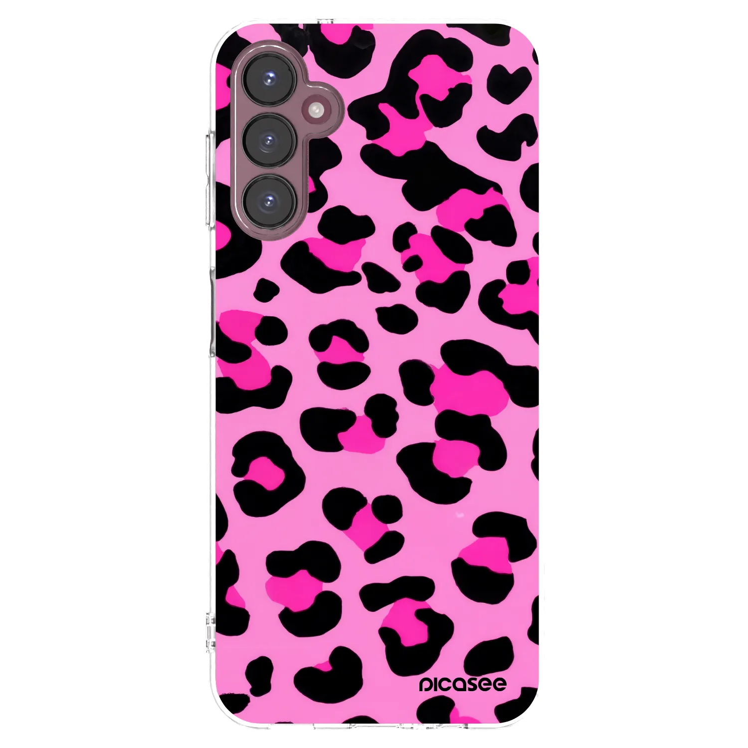 Picasee silikonový průhledný obal pro Samsung Galaxy A05s A057G - Pink Tiger