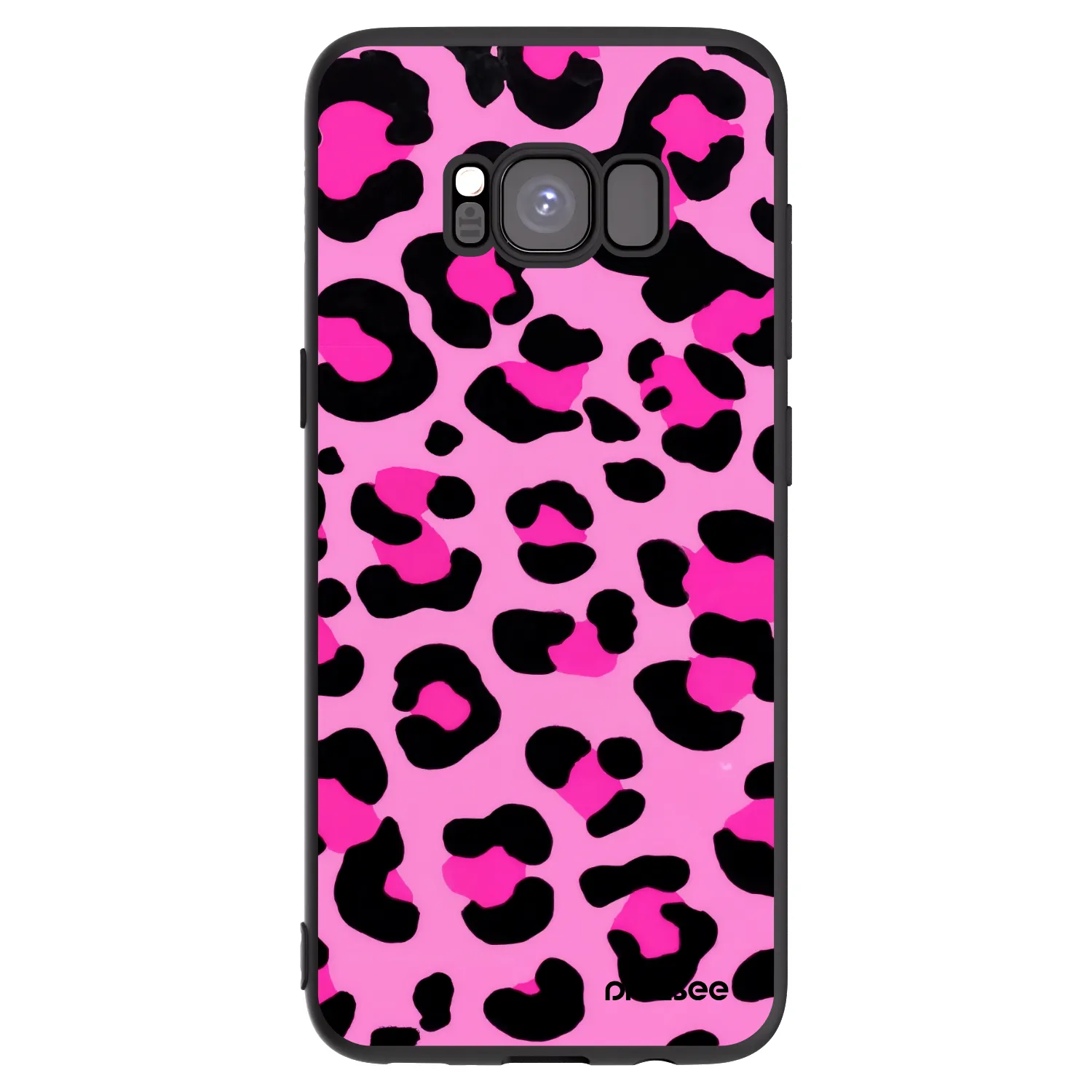 Picasee silikonový černý obal pro Samsung Galaxy S8 G950F - Pink Tiger