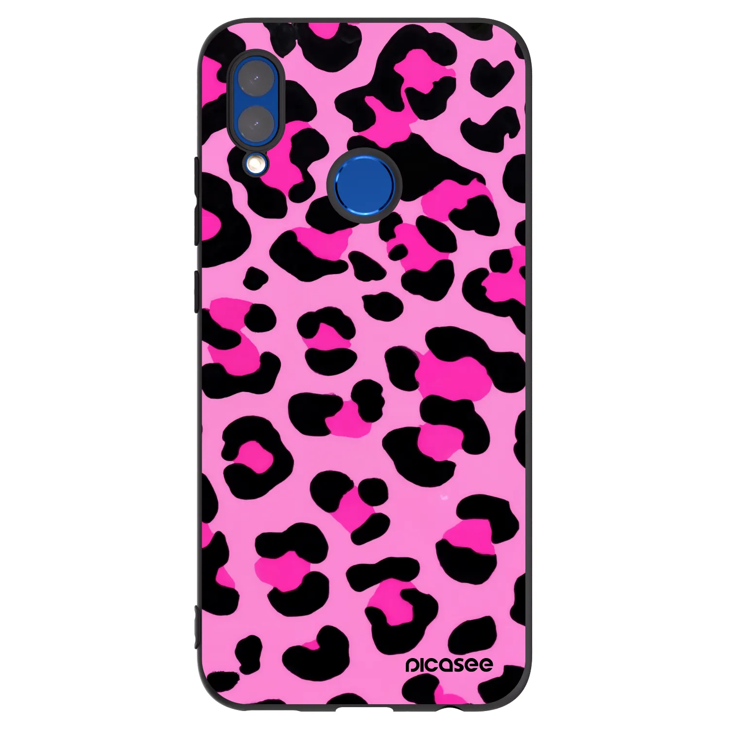 Picasee silikonový černý obal pro Huawei P Smart 2019 - Pink Tiger
