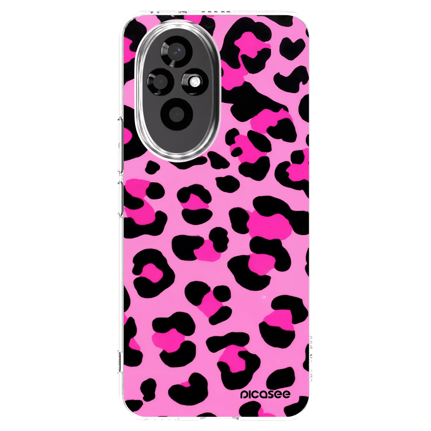 Picasee silikonový průhledný obal pro Honor 200 Pro 5G - Pink Tiger