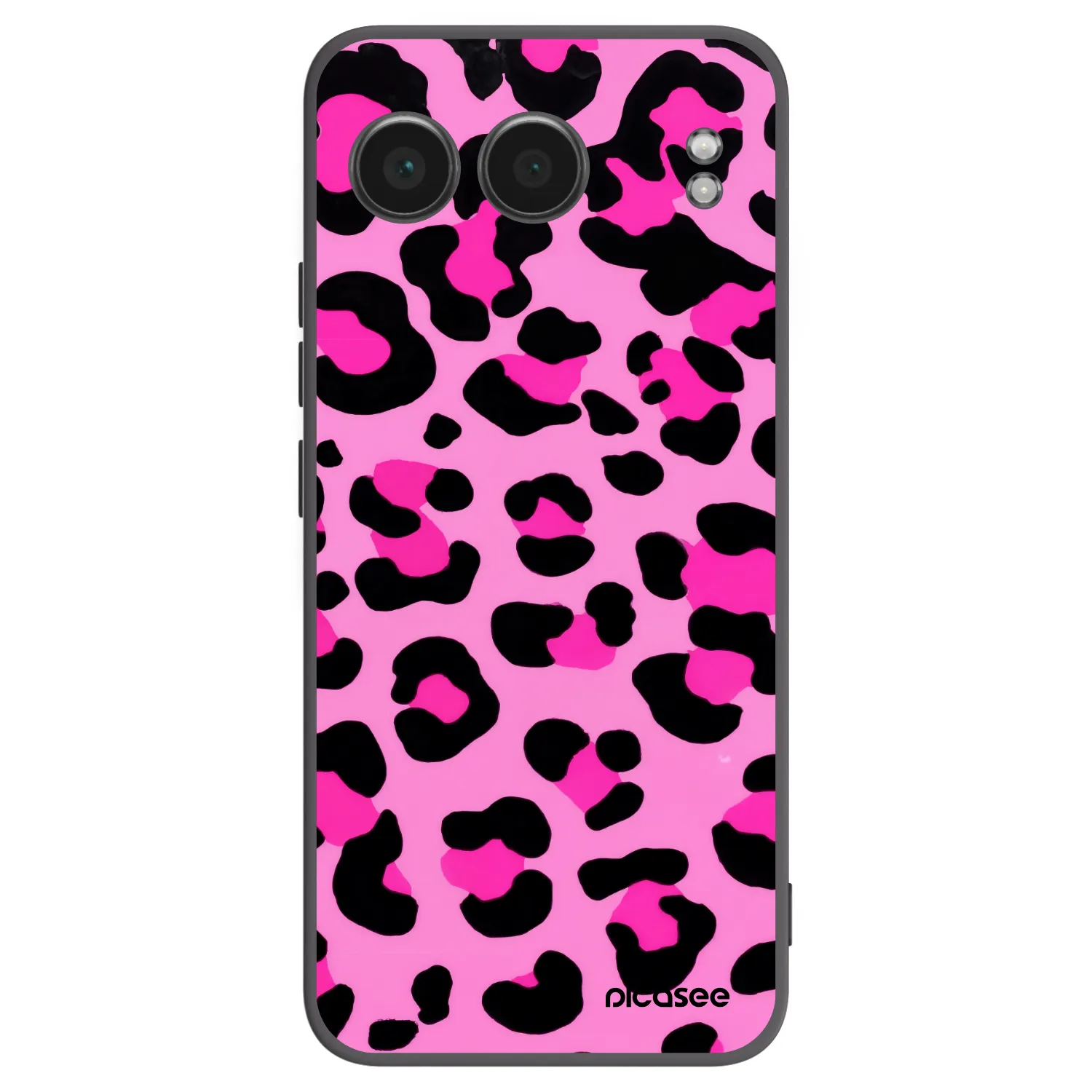 Picasee silikonový černý obal pro OnePlus Nord 4 - Pink Tiger