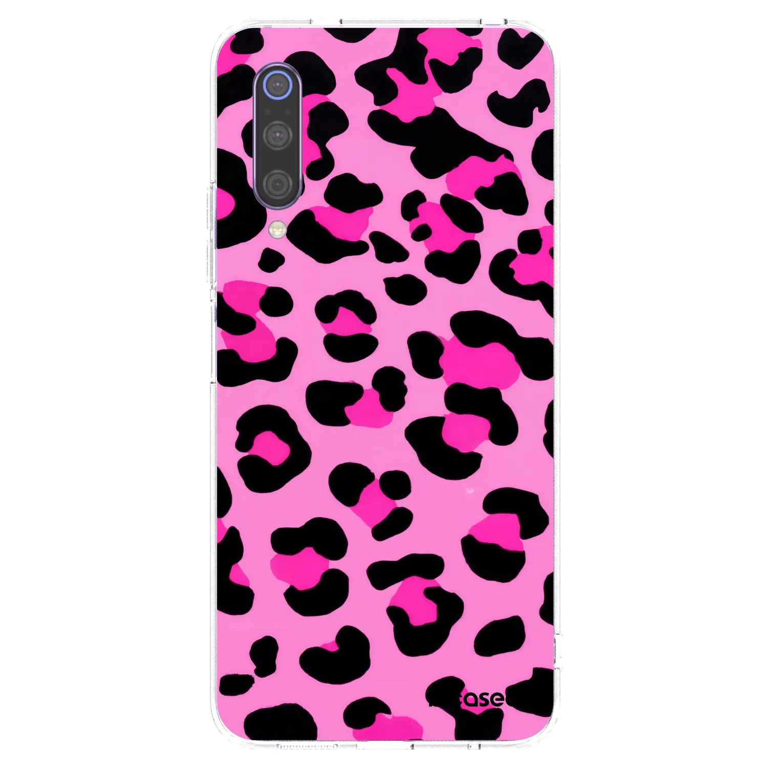Picasee silikonový průhledný obal pro Xiaomi Mi 9 - Pink Tiger