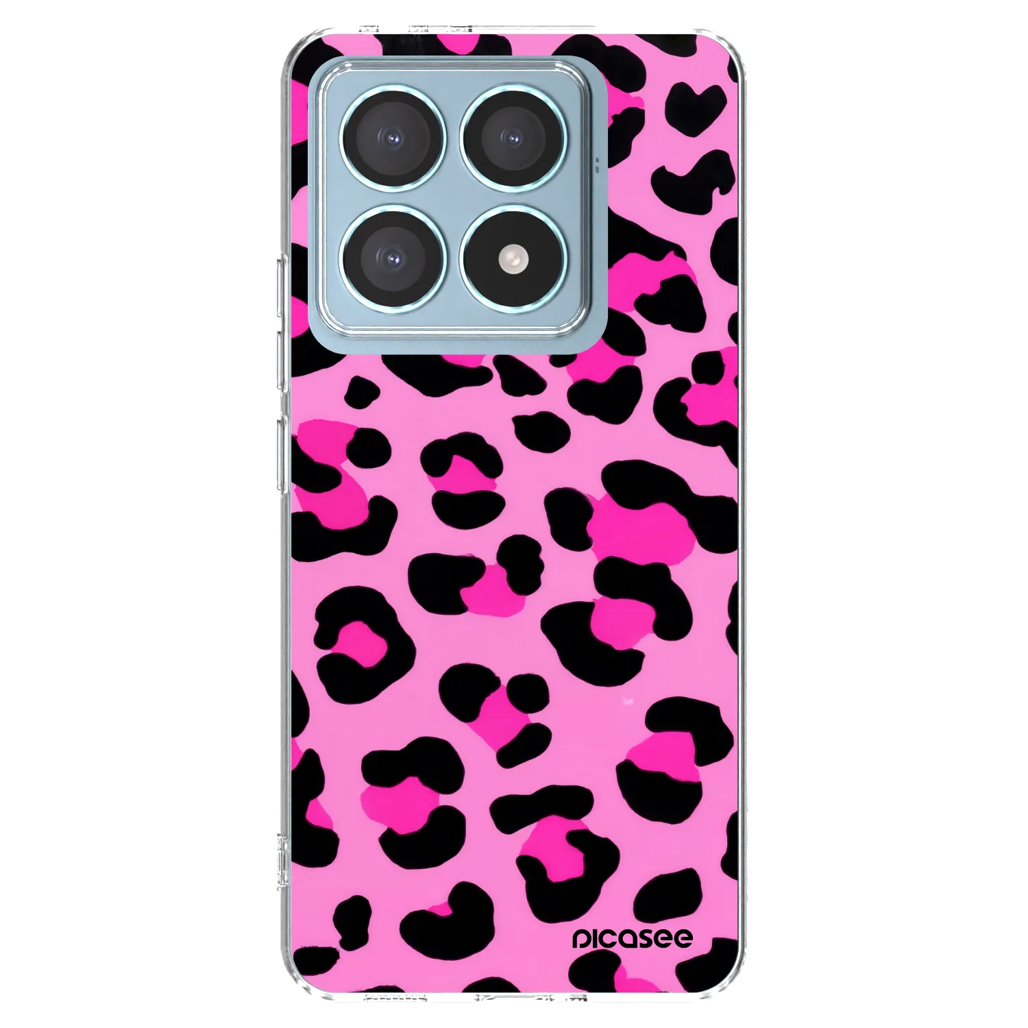 Picasee silikonový průhledný obal pro Xiaomi 14T Pro - Pink Tiger