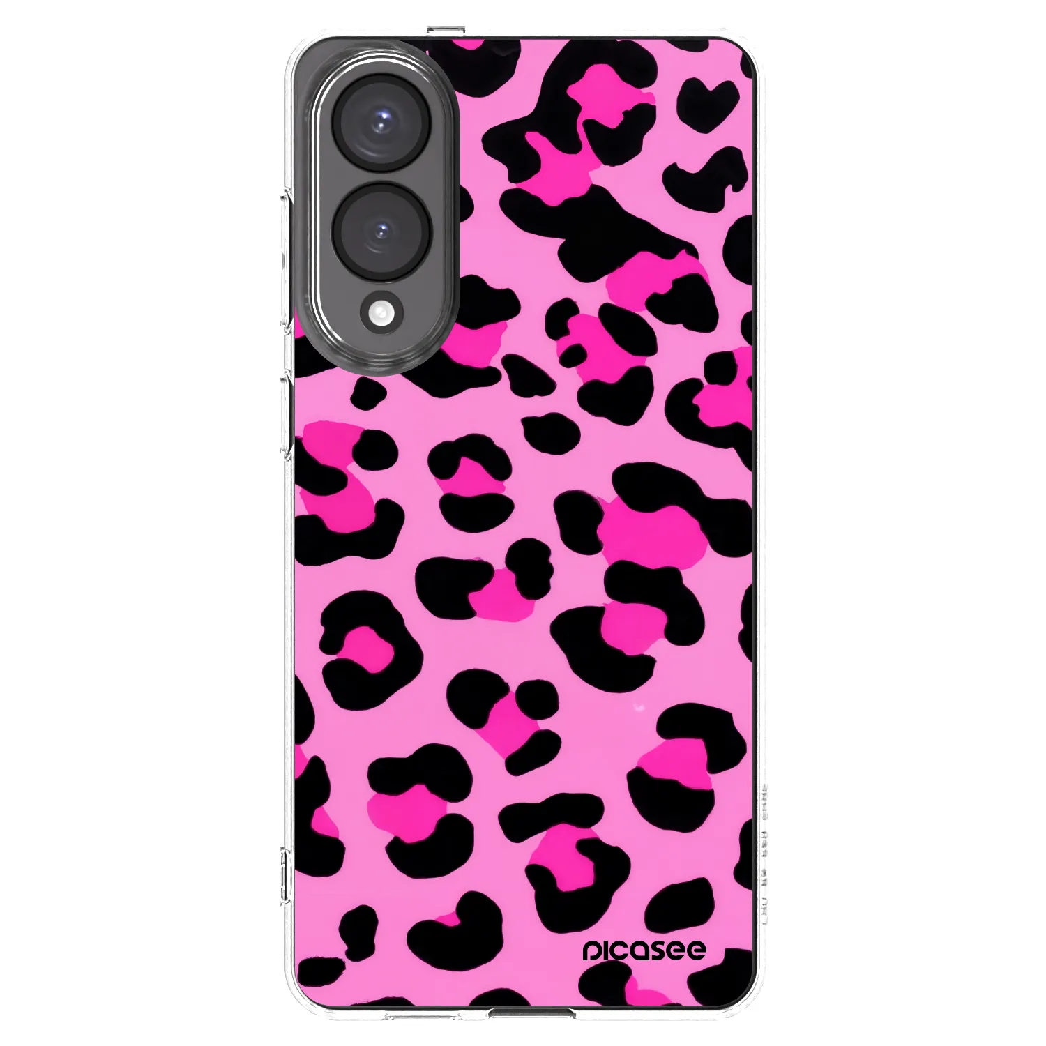 Picasee silikonový průhledný obal pro Samsung Galaxy S25 Edge 5G - Pink Tiger