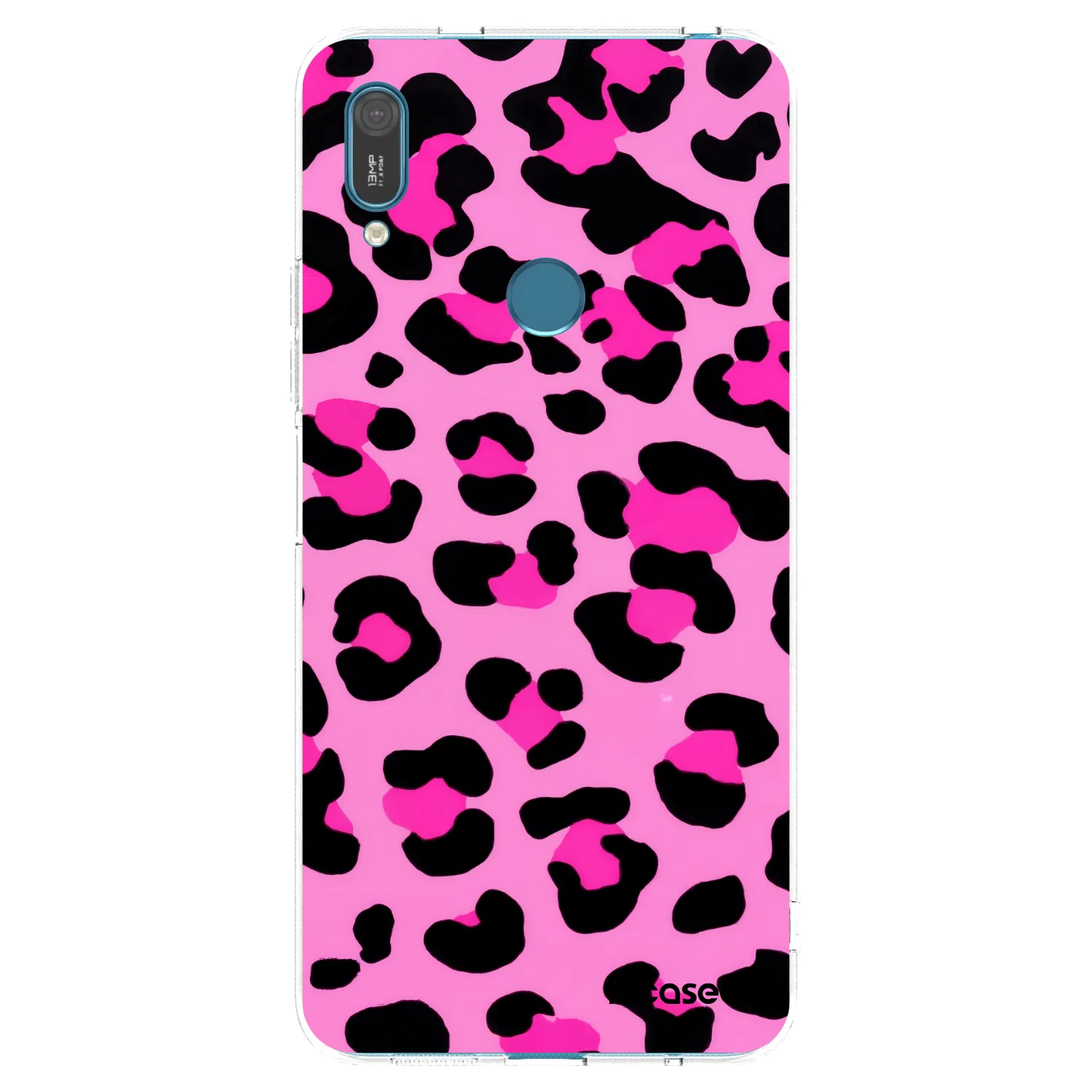 Picasee silikonový průhledný obal pro Huawei Y7 2019 - Pink Tiger