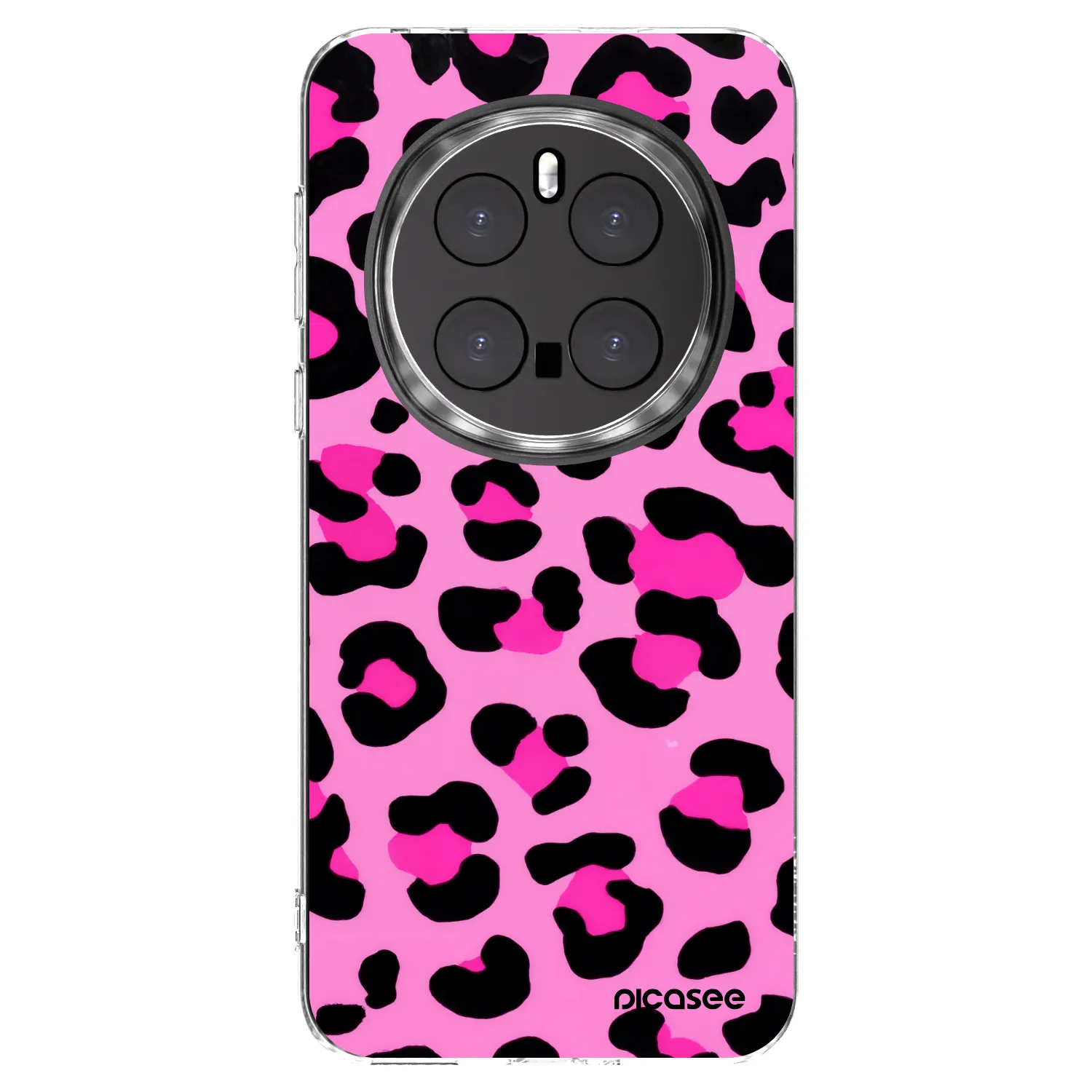 Picasee silikonový průhledný obal pro Honor Magic7 Pro 5G - Pink Tiger