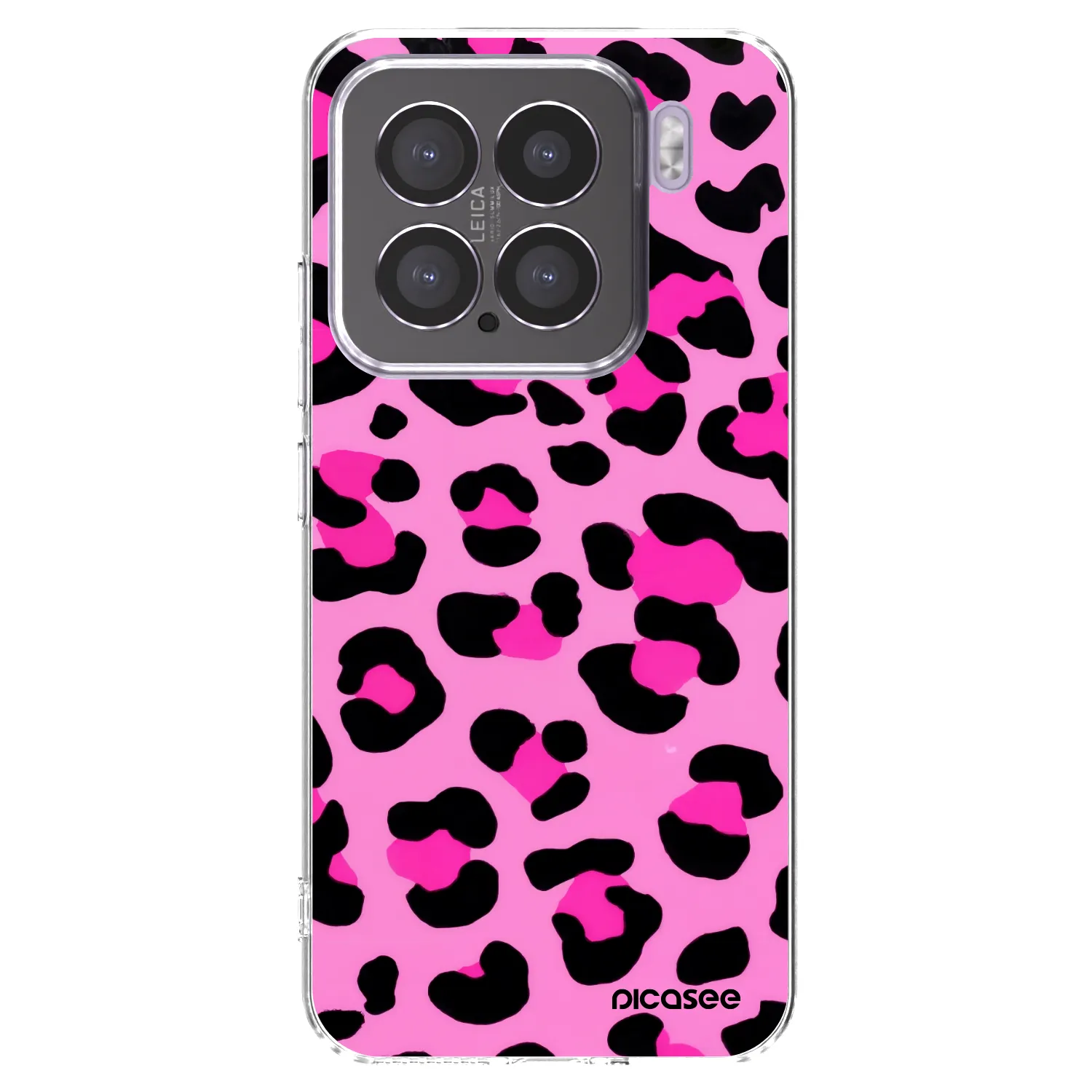 Picasee silikonový průhledný obal pro Xiaomi 15 - Pink Tiger