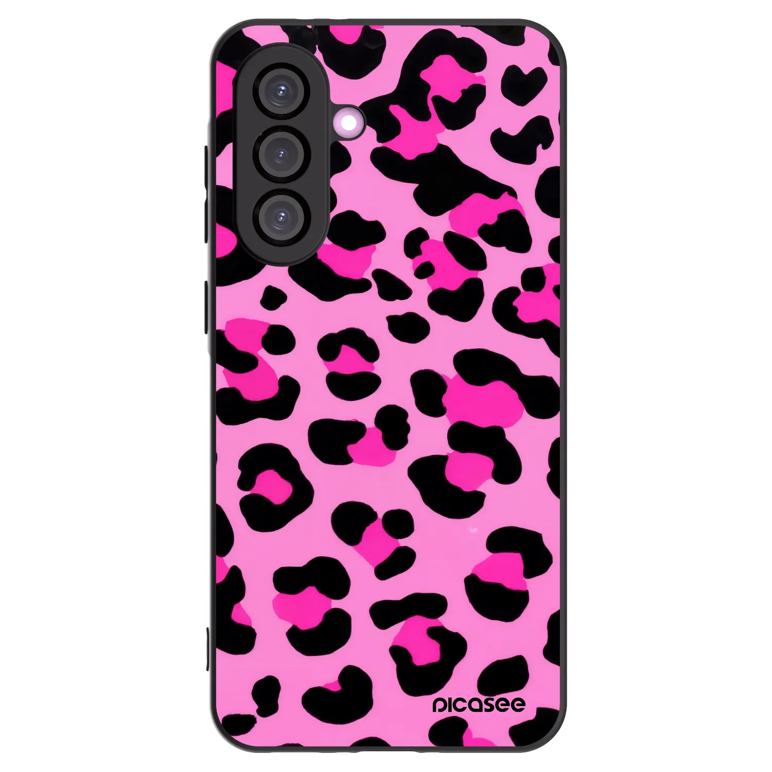Picasee silikonový černý obal pro Samsung Galaxy A56 5G A566B - Pink Tiger