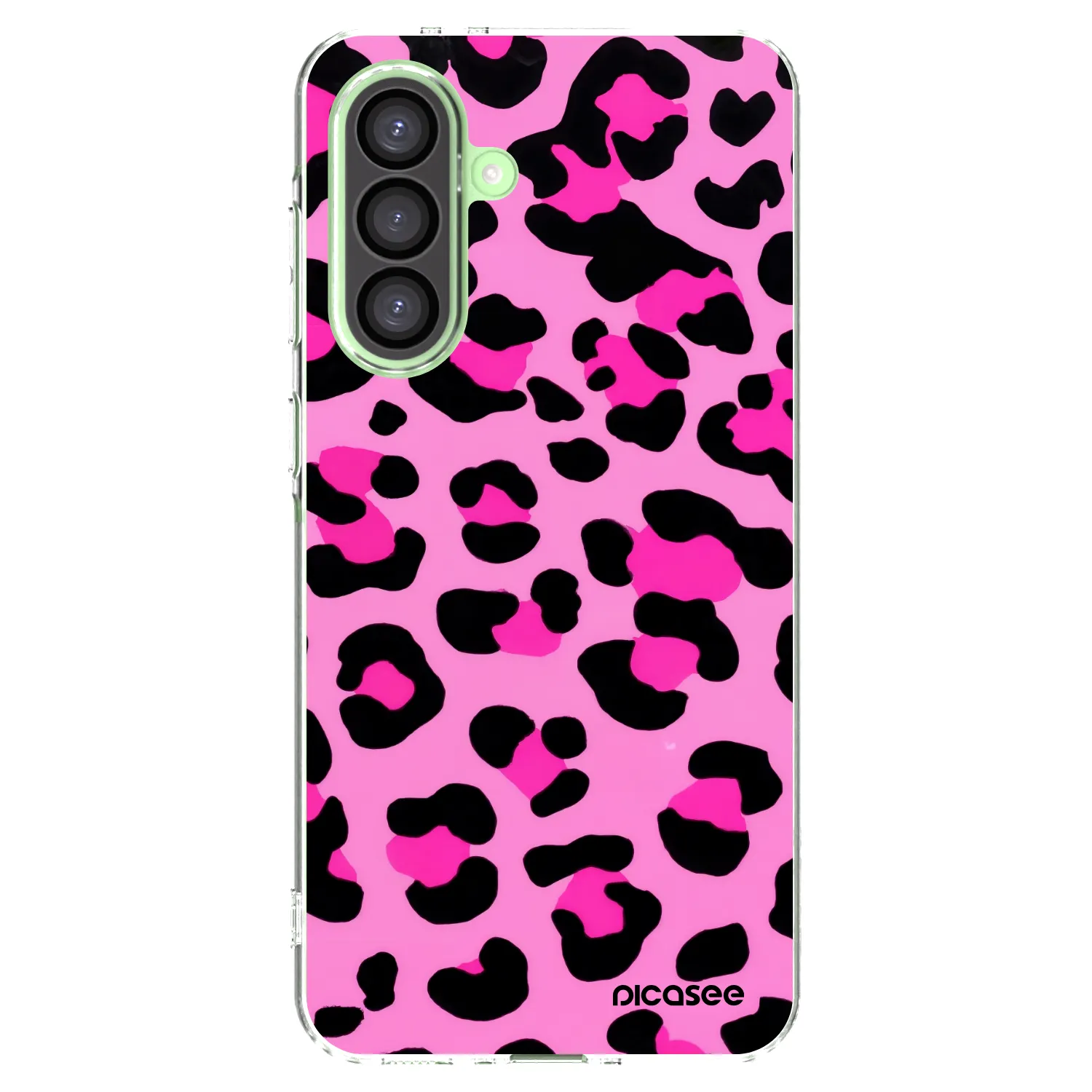 Picasee silikonový průhledný obal pro Samsung Galaxy A26 5G A266B - Pink Tiger