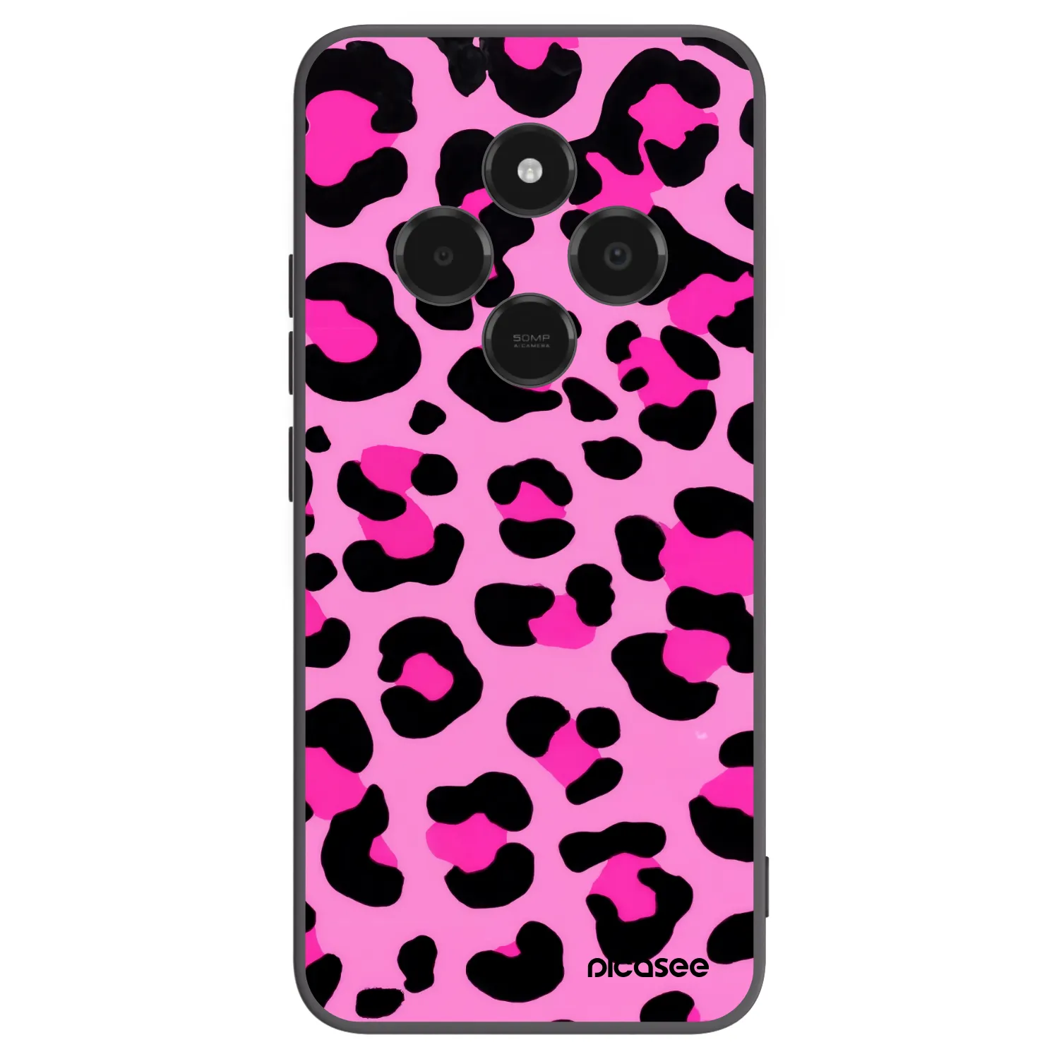 Picasee silikonový černý obal pro Xiaomi Poco C75 - Pink Tiger