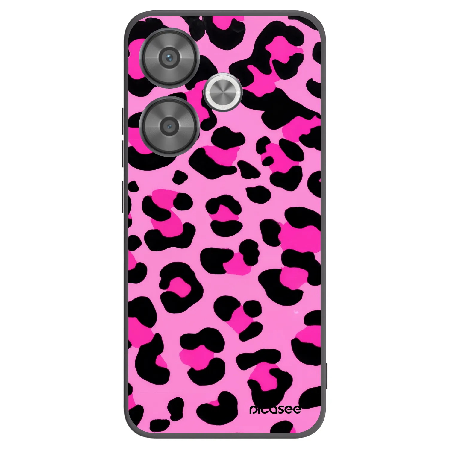 Picasee silikonový černý obal pro Xiaomi Poco F6 - Pink Tiger