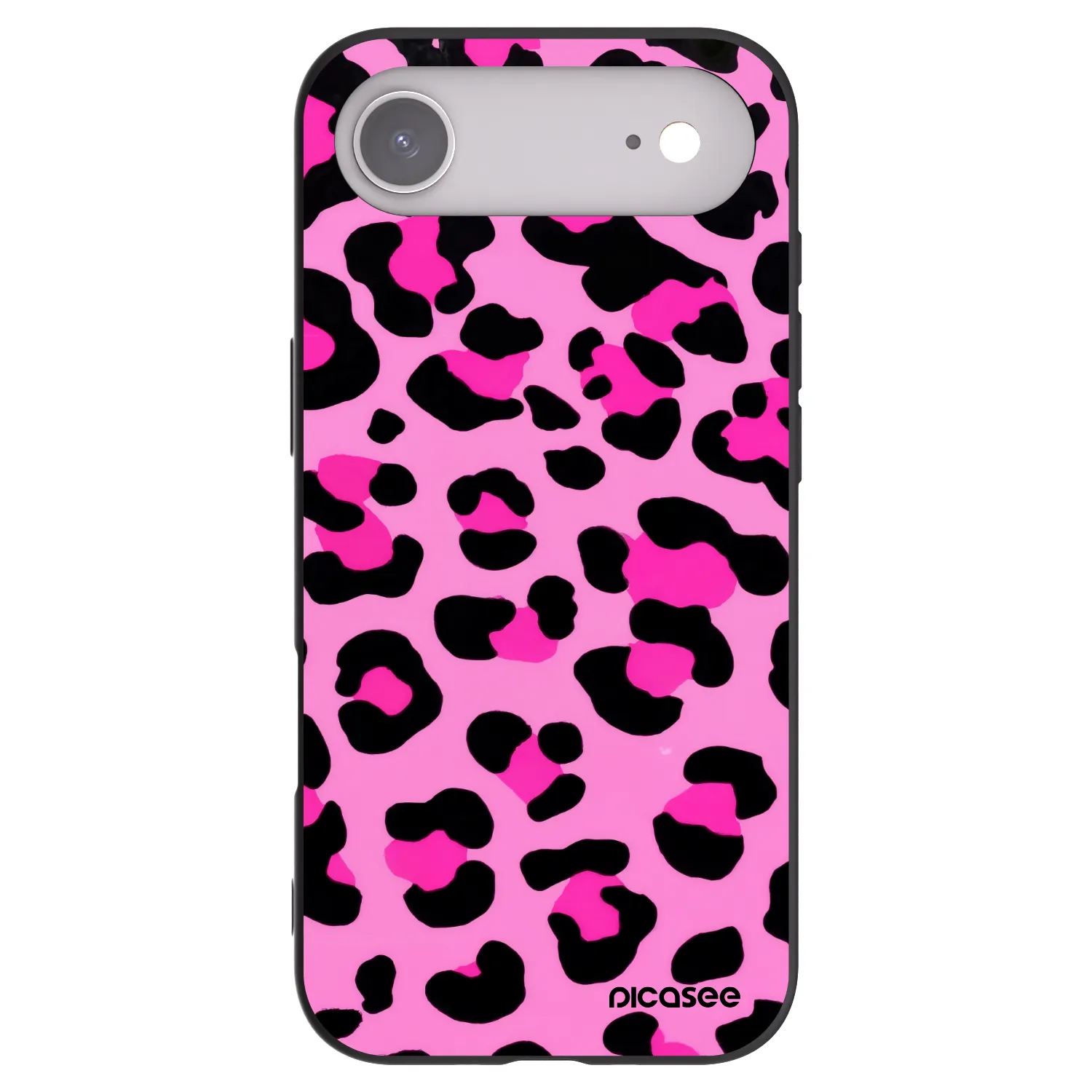 Picasee silikonový černý obal pro Apple iPhone Air - Pink Tiger