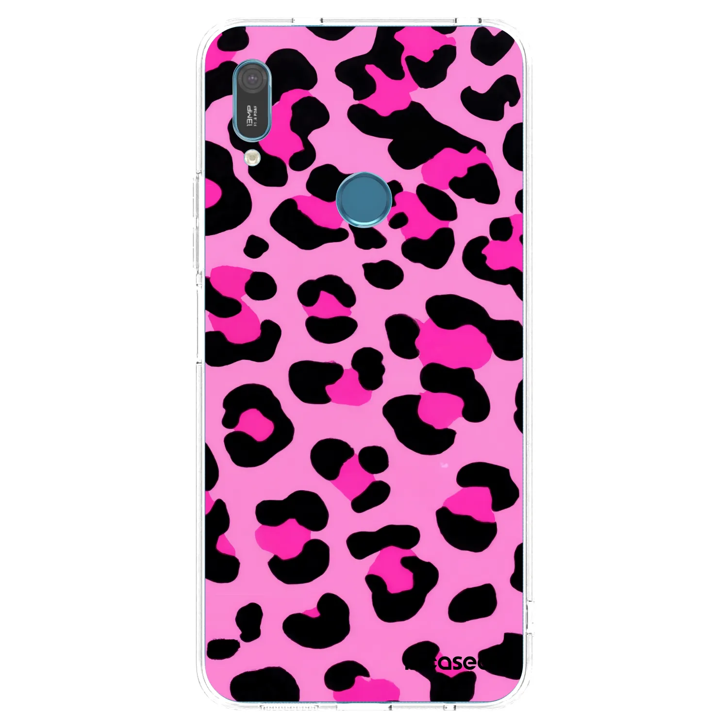 Picasee silikonový průhledný obal pro Huawei Y6 2019 - Pink Tiger