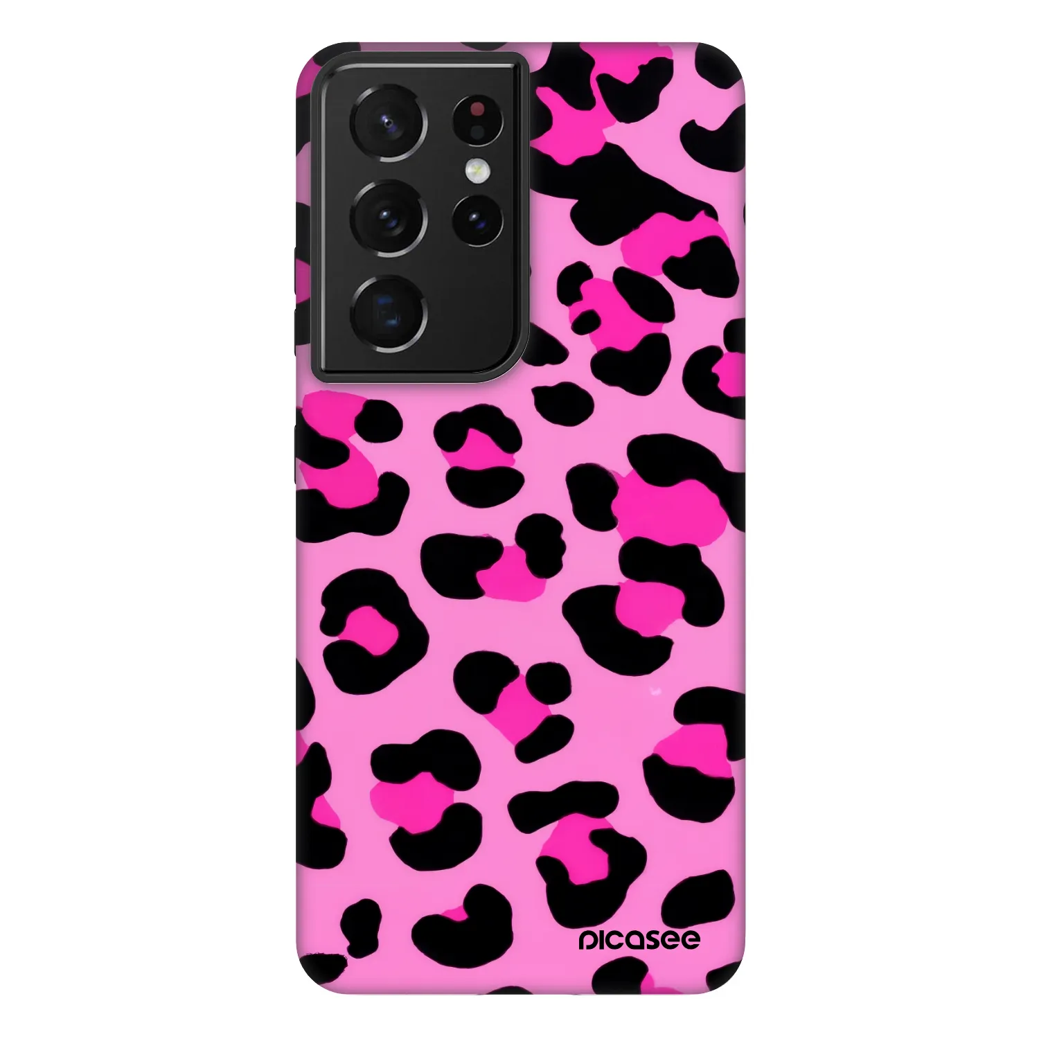 Picasee Fashion Case pro Samsung Galaxy S21 Ultra 5G G998B - Pink Tiger