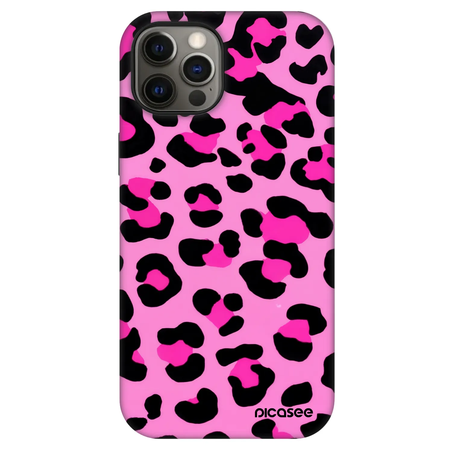 Picasee Fashion Case MagSafe Apple iPhone 12 - Pink Tiger