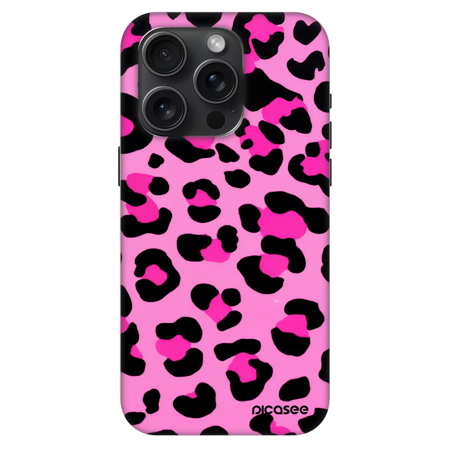 Picasee Fashion Case MagSafe Apple iPhone 15 Pro - Pink Tiger