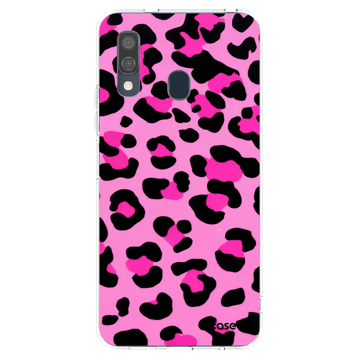 Picasee silikonový průhledný obal pro Samsung Galaxy A40 A405F - Pink Tiger
