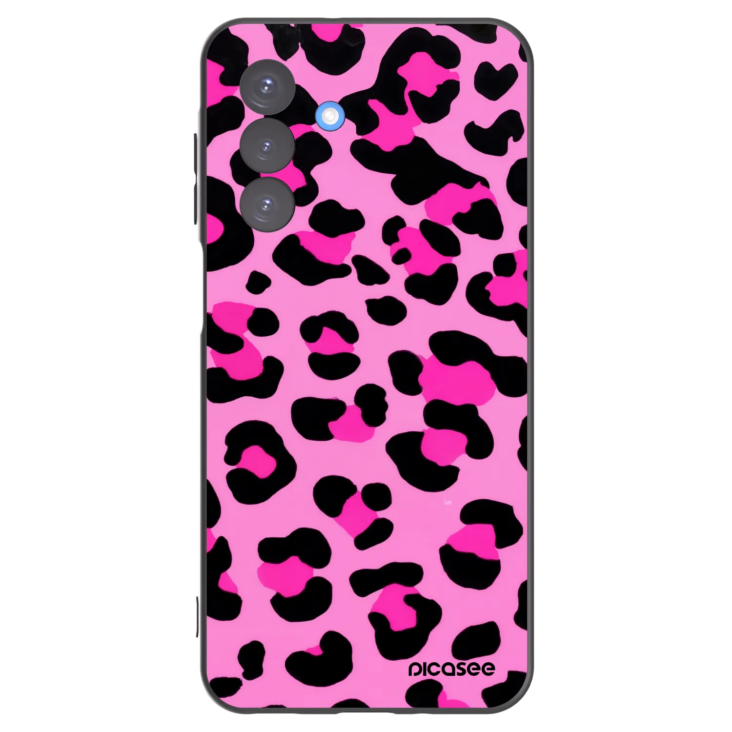 Picasee silikonový černý obal pro Samsung Galaxy A17 5G - Pink Tiger