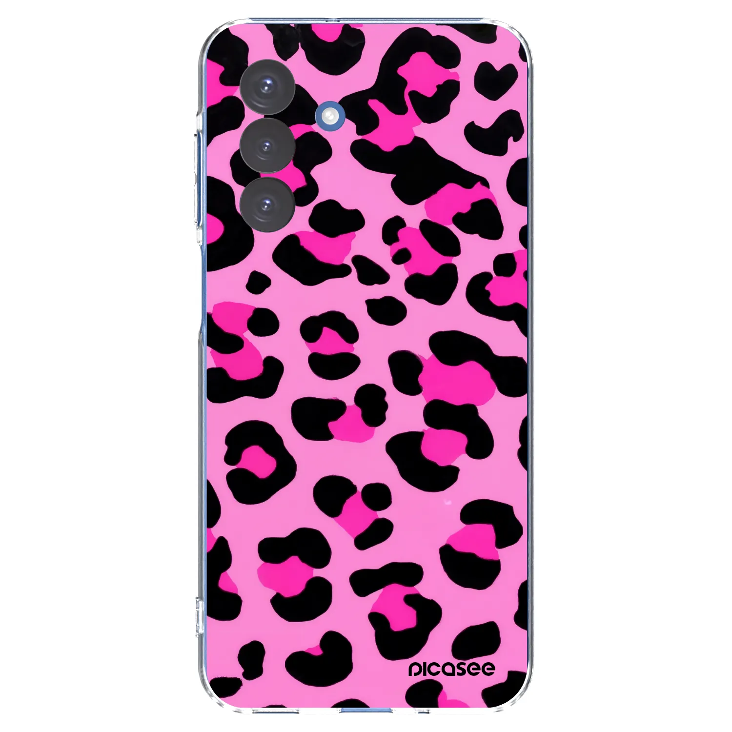 Picasee silikonový průhledný obal pro Samsung Galaxy A17 5G - Pink Tiger