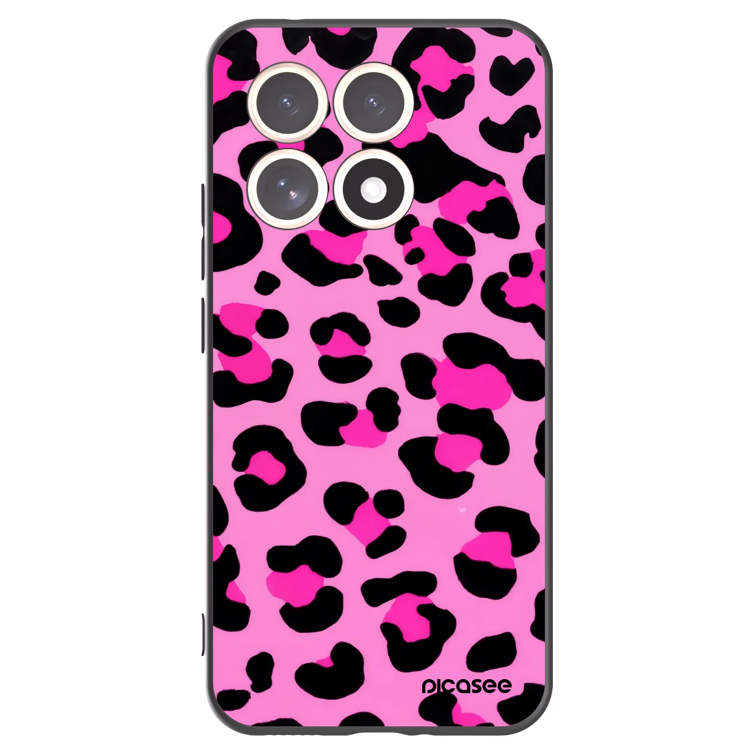 Picasee silikonový černý obal pro Xiaomi 15T - Pink Tiger