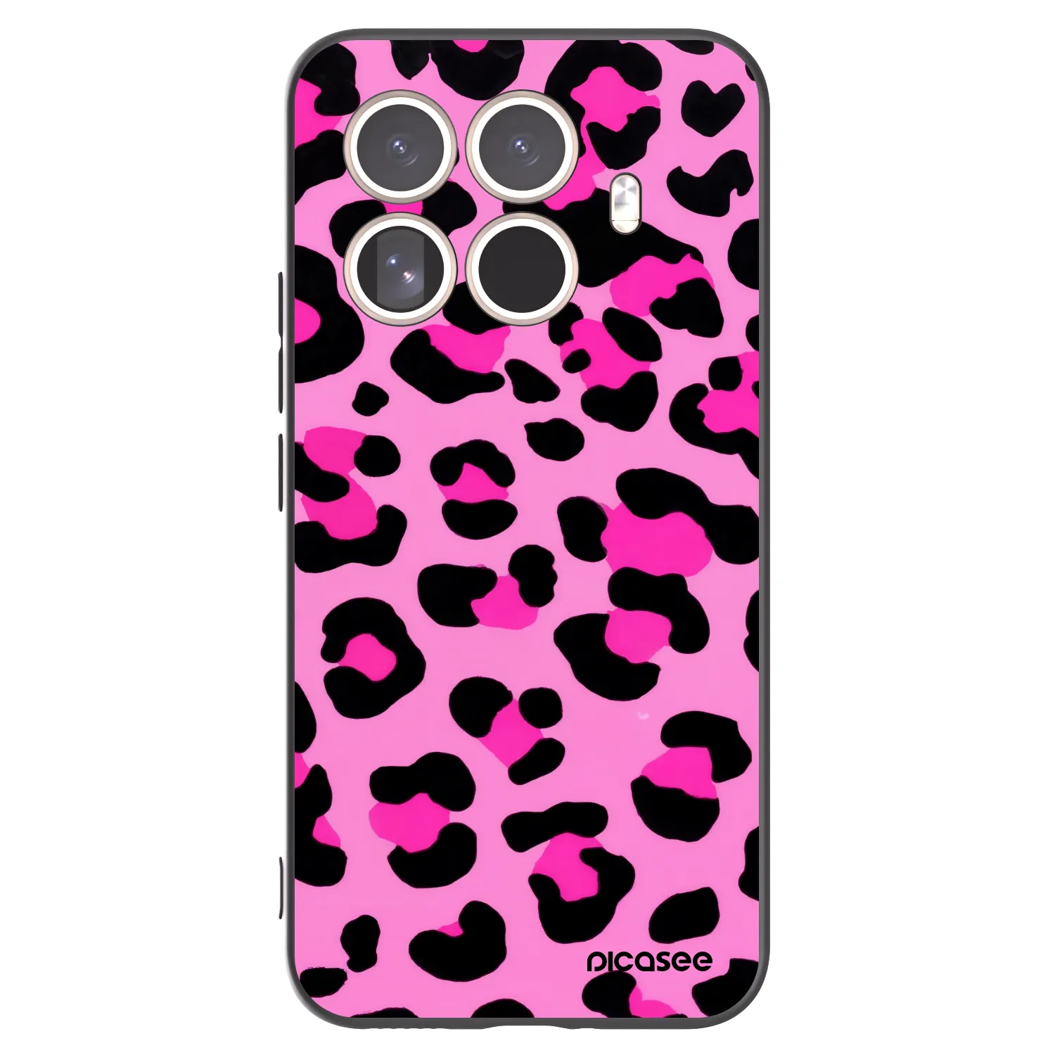 Picasee silikonový černý obal pro Xiaomi 15T Pro - Pink Tiger