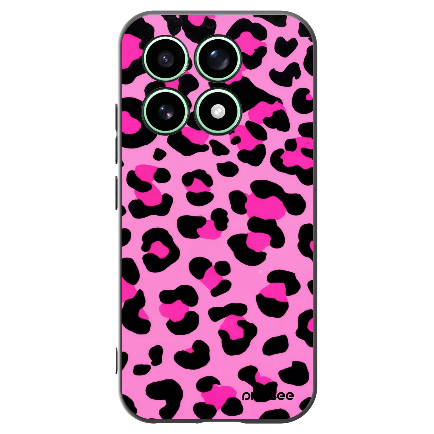 Picasee silikonový černý obal pro Xiaomi 17 - Pink Tiger
