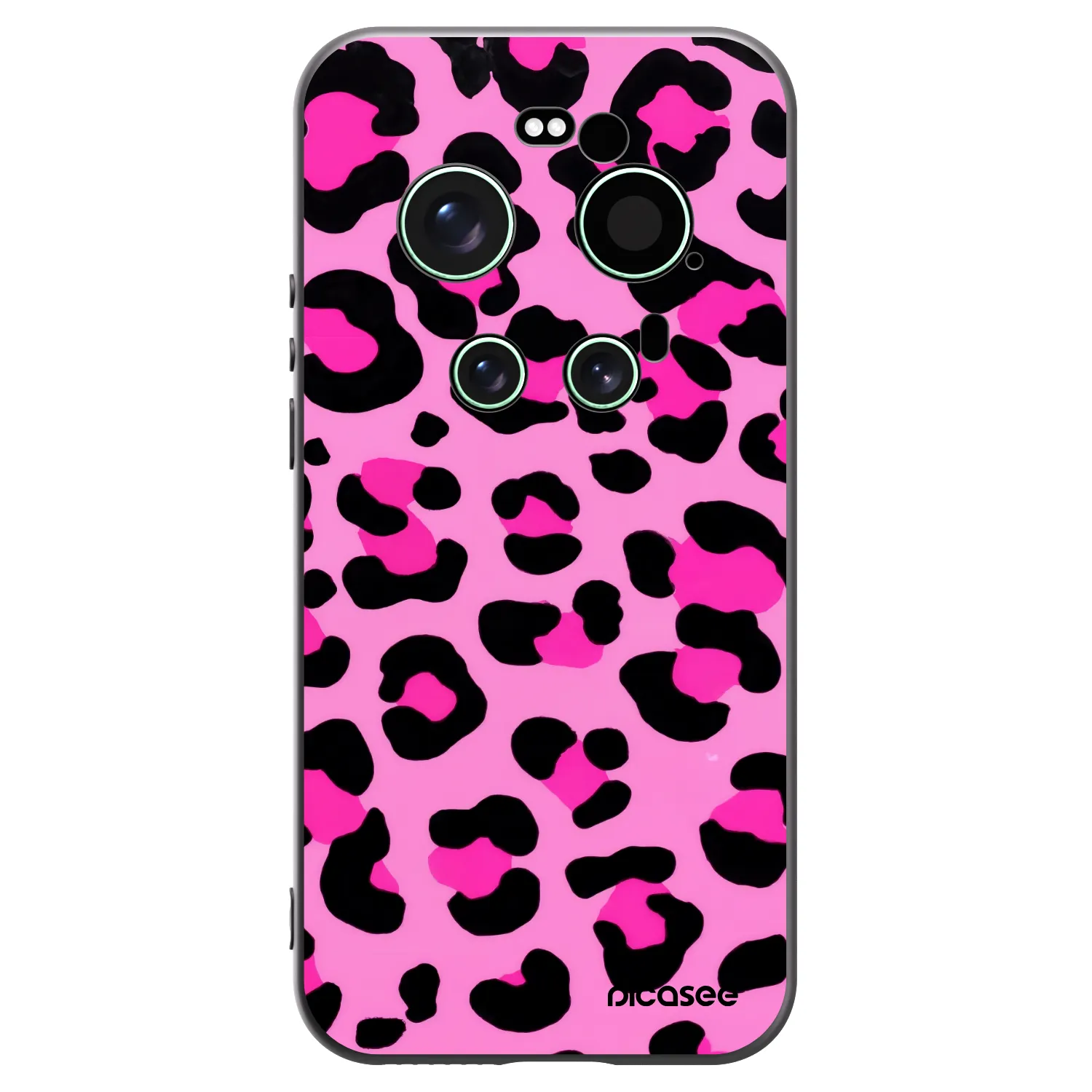 Picasee silikonový černý obal pro Xiaomi 17 Ultra - Pink Tiger