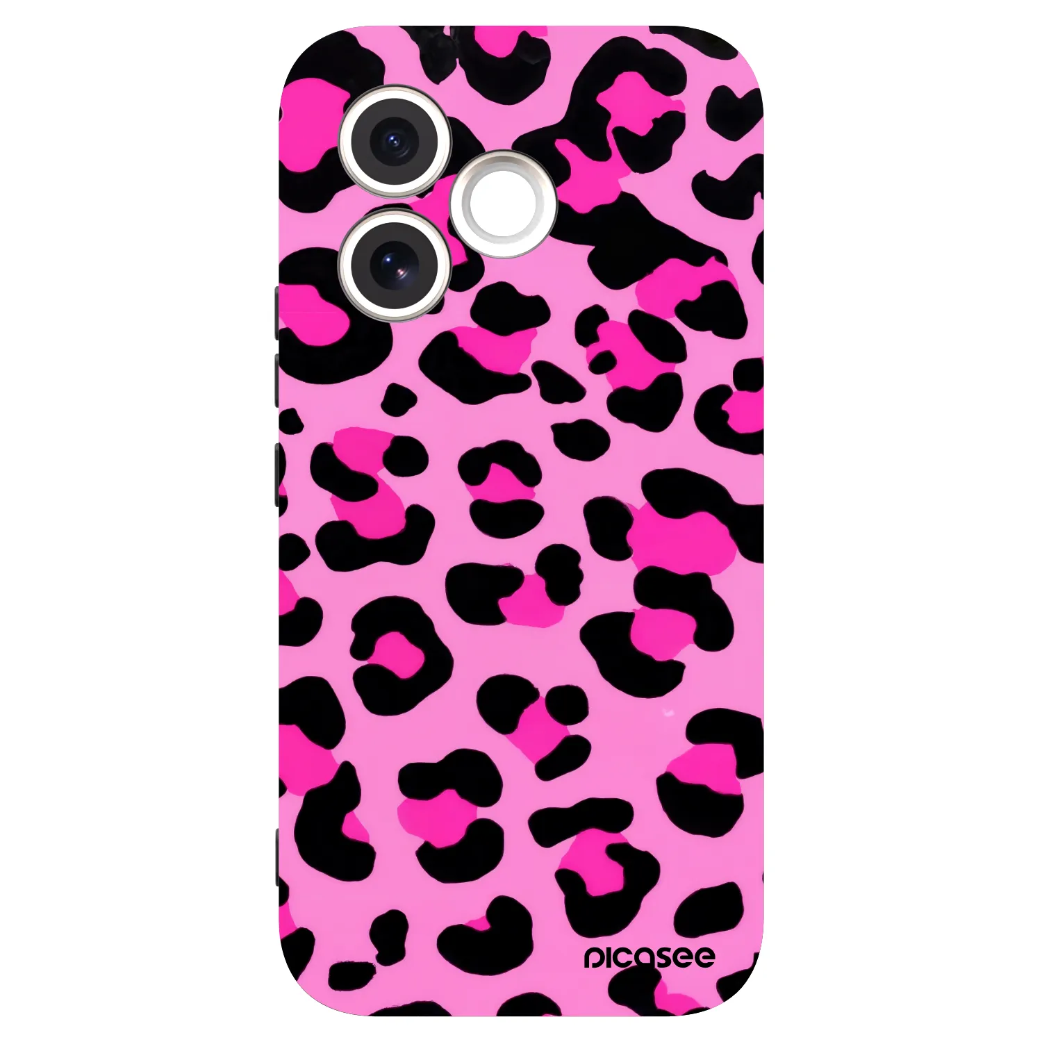 Picasee silikonový černý obal pro Honor 600 Lite - Pink Tiger