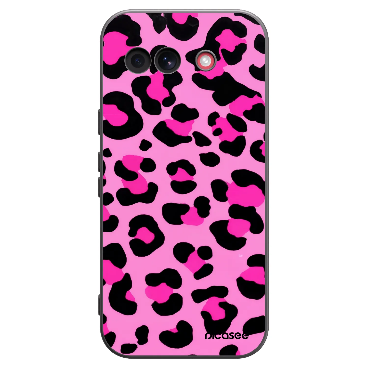 Picasee silikonový černý obal pro Google Pixel 10a - Pink Tiger