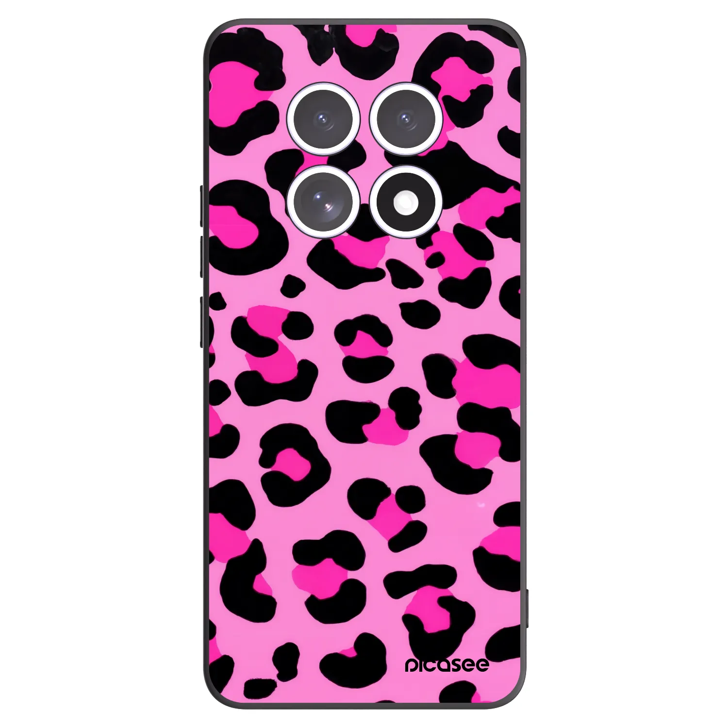 Picasee silikonový černý obal pro Xiaomi Redmi Note 15 5G - Pink Tiger