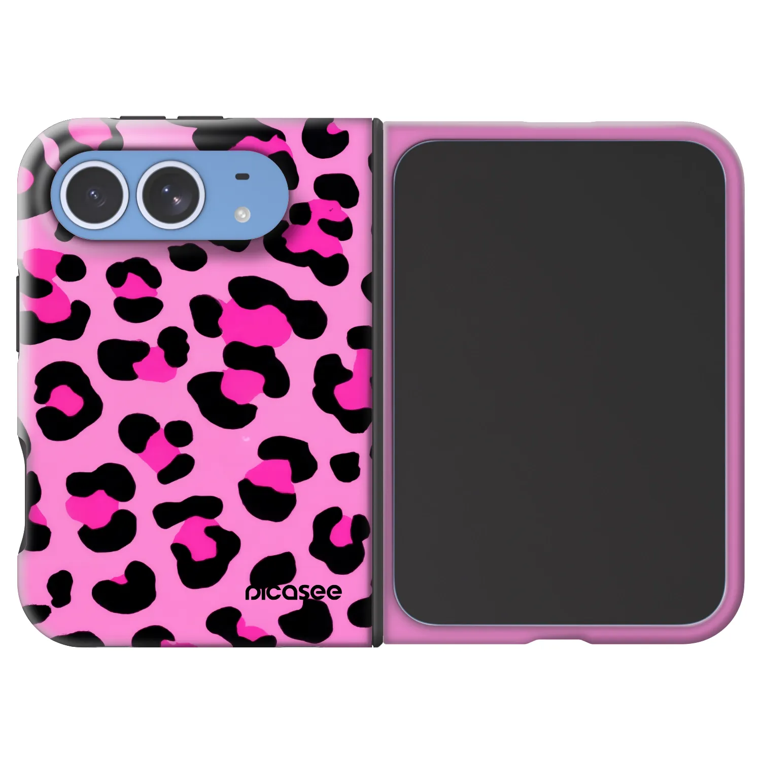 Picasee Fashion Case MagSafe Apple iPhone Duo - Pink Tiger