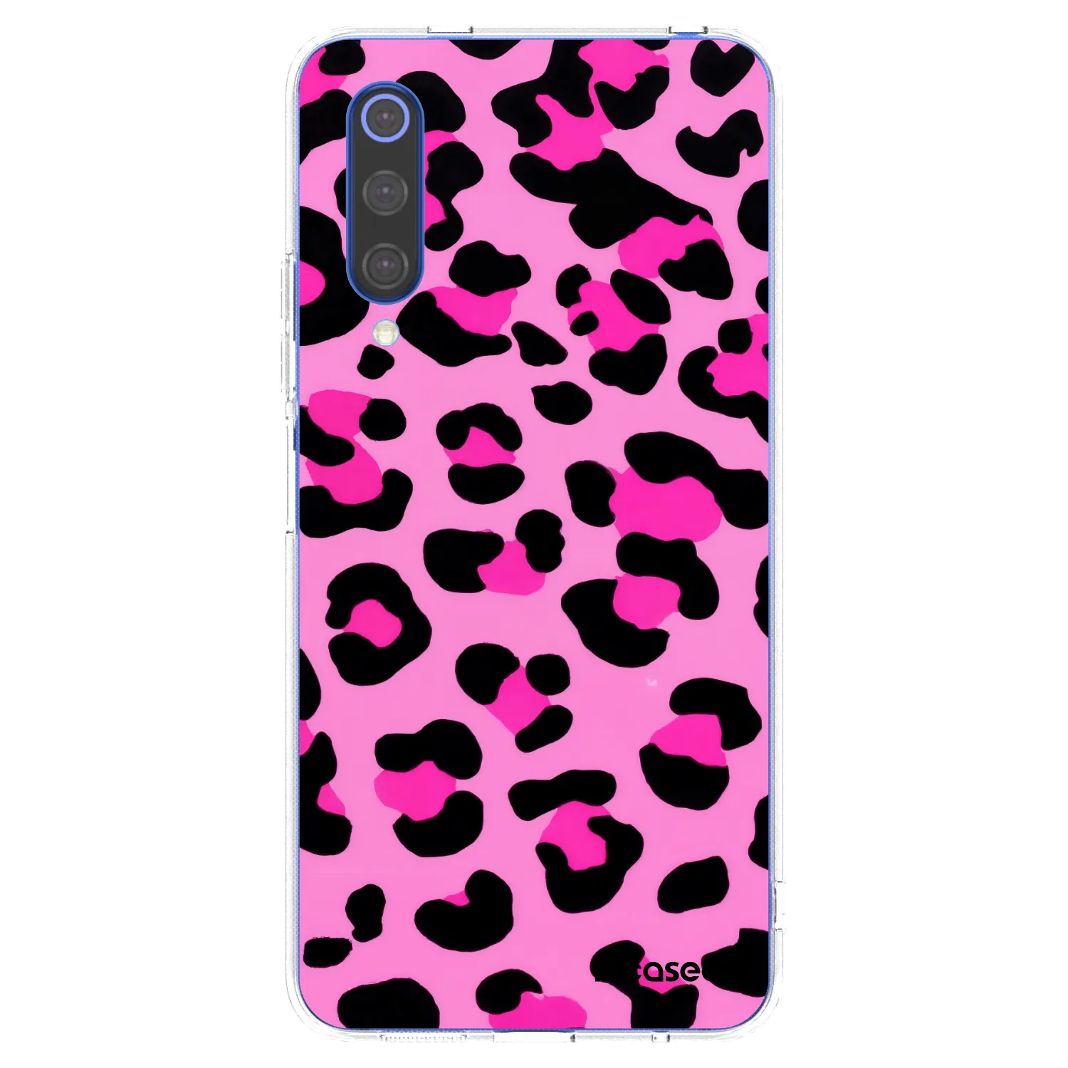 Picasee silikonový průhledný obal pro Xiaomi Mi 9 SE - Pink Tiger