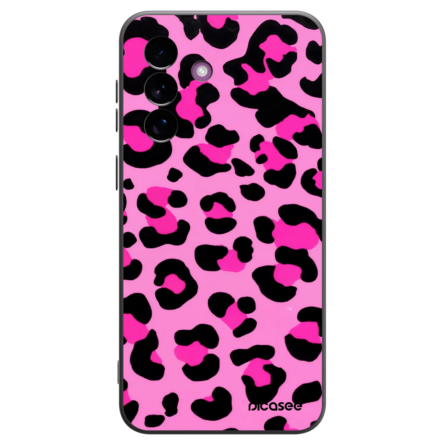 Picasee silikonový černý obal pro Samsung Galaxy A37 - Pink Tiger