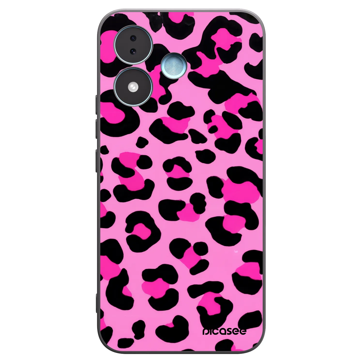 Picasee silikonový černý obal pro Xiaomi Redmi Note 17 5G - Pink Tiger