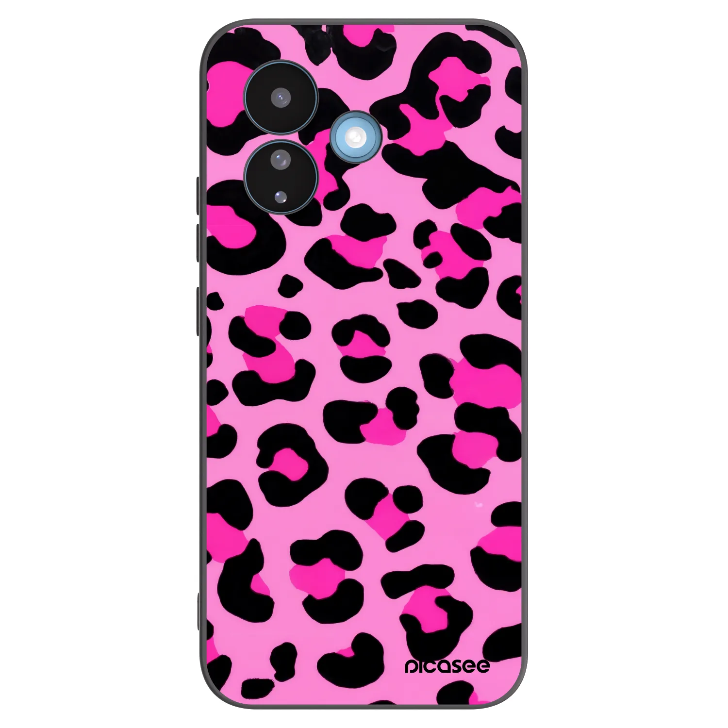 Picasee silikonový černý obal pro Xiaomi Redmi Note 17 Pro 5G - Pink Tiger