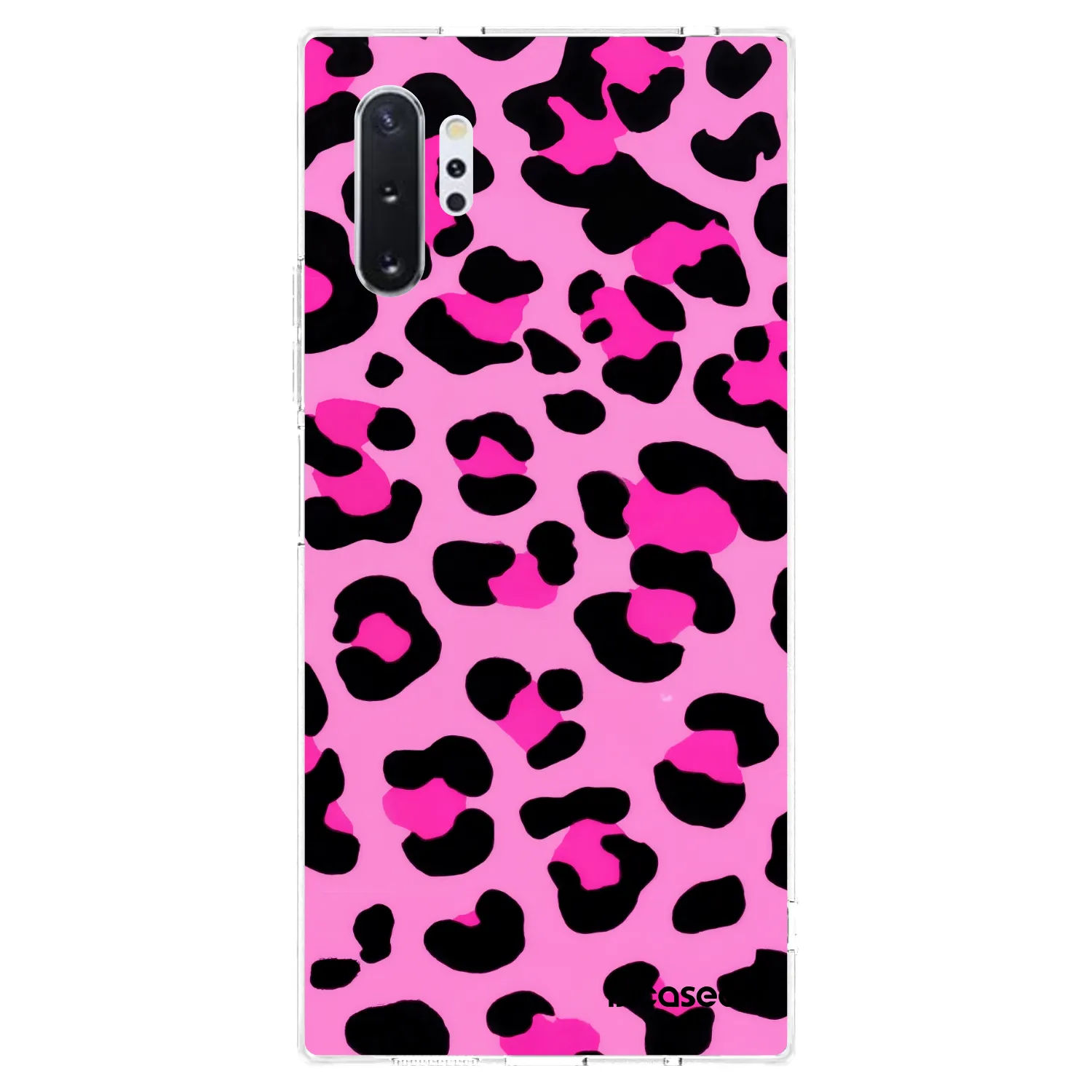 Picasee silikonový průhledný obal pro Samsung Galaxy Note 10+ N975F - Pink Tiger