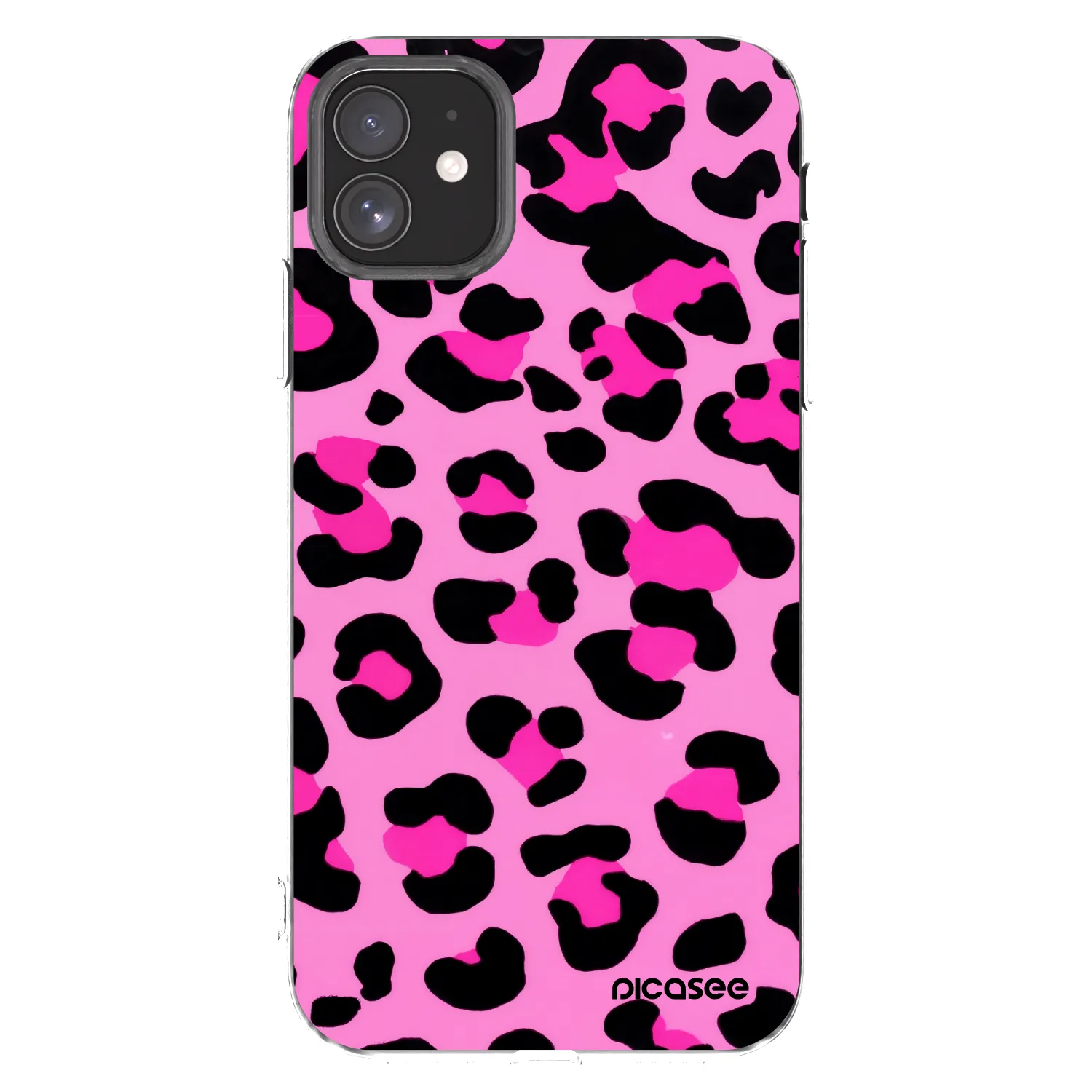 Picasee silikonový průhledný obal pro Apple iPhone 11 - Pink Tiger