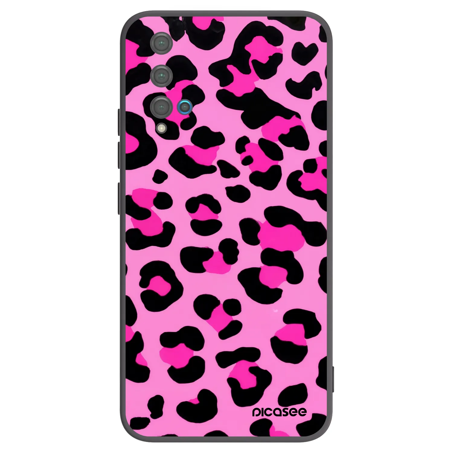 Picasee silikonový černý obal pro Huawei Nova 5T - Pink Tiger