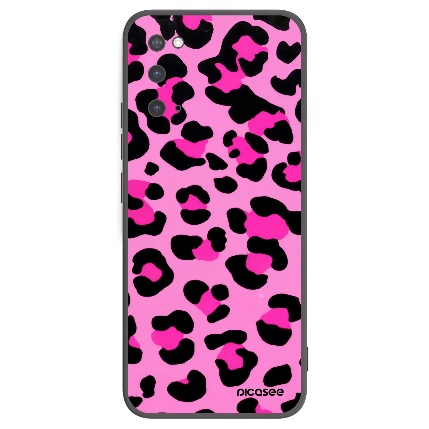 Picasee silikonový černý obal pro Samsung Galaxy S20 G980F - Pink Tiger