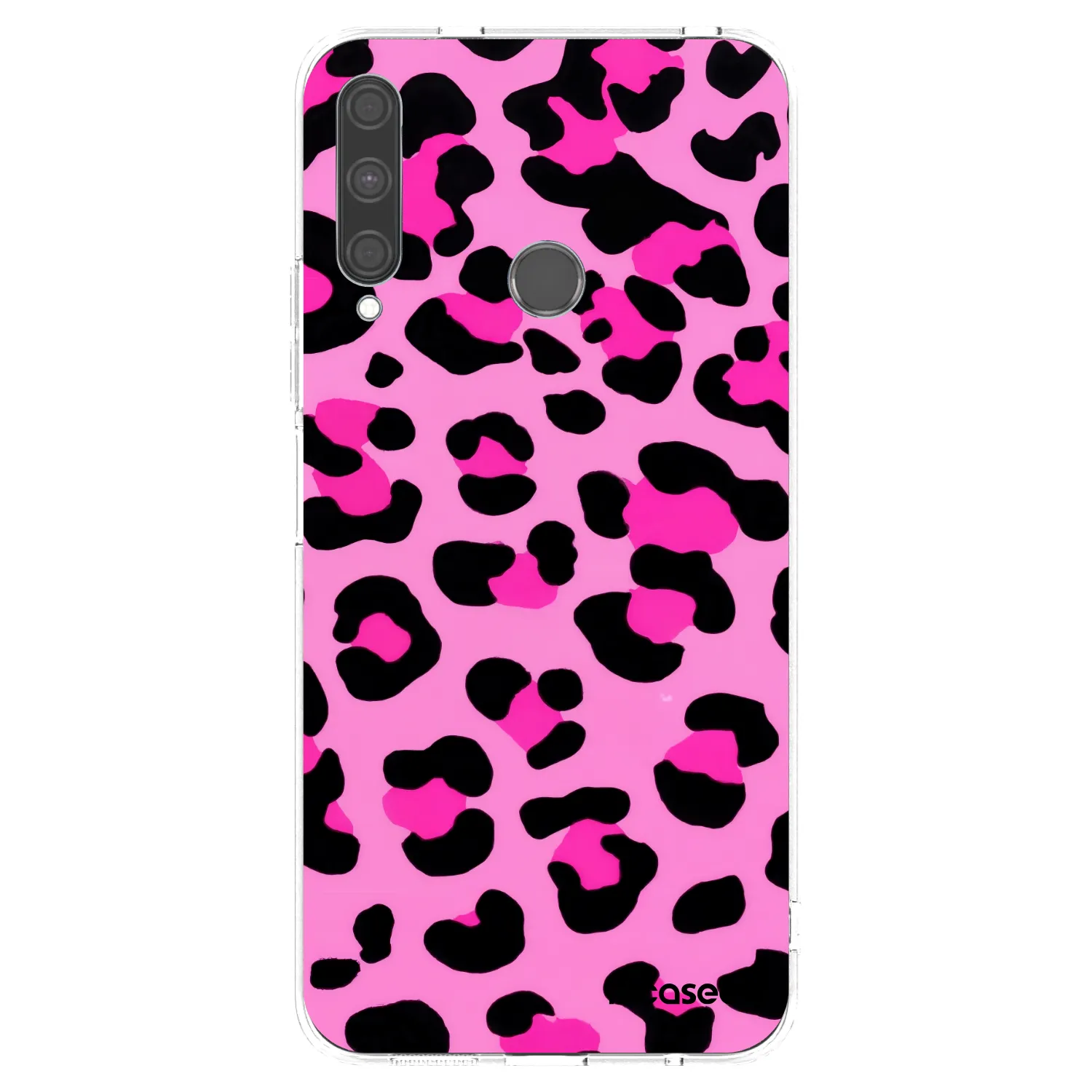 Picasee silikonový průhledný obal pro Huawei P40 Lite E - Pink Tiger