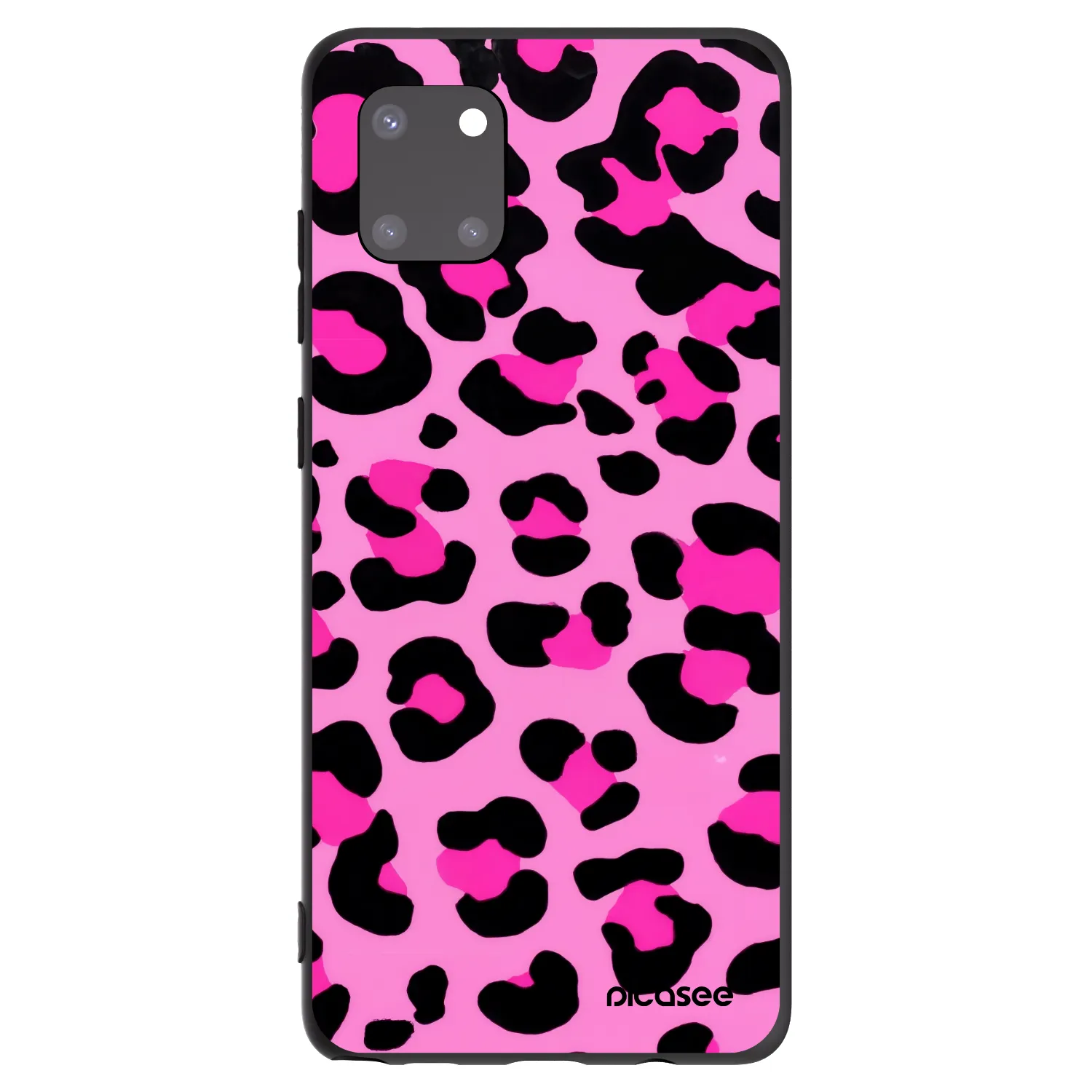 Picasee silikonový černý obal pro Samsung Galaxy Note 10 Lite N770F - Pink Tiger