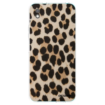 Picasee silikonový černý obal pro Xiaomi Redmi 9A - Brown Tiger