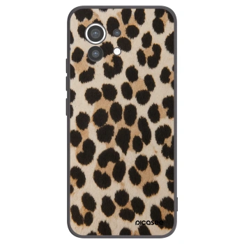 Picasee silikonový černý obal pro Xiaomi Mi 11 - Brown Tiger